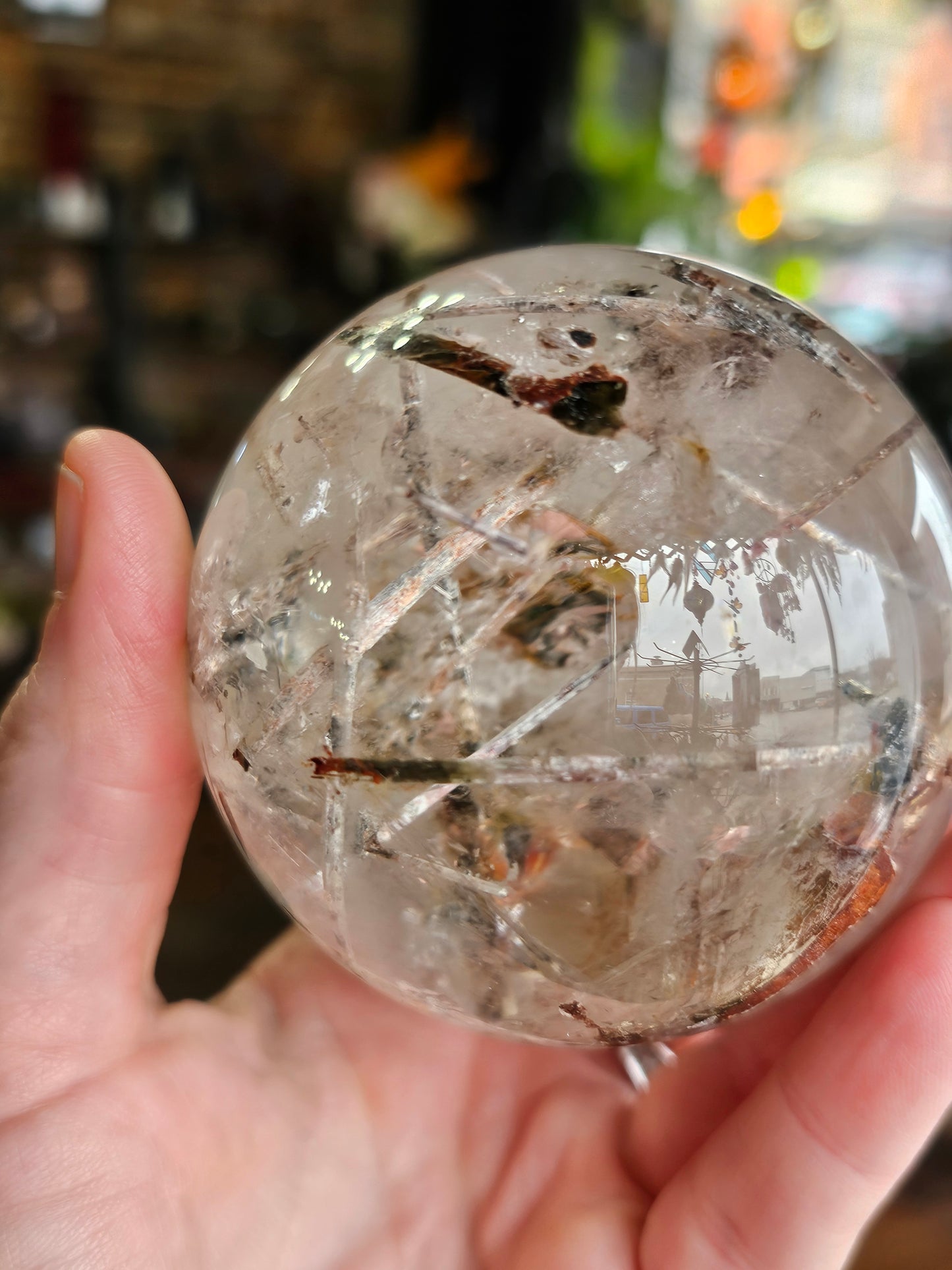 Included Quartz Sphere