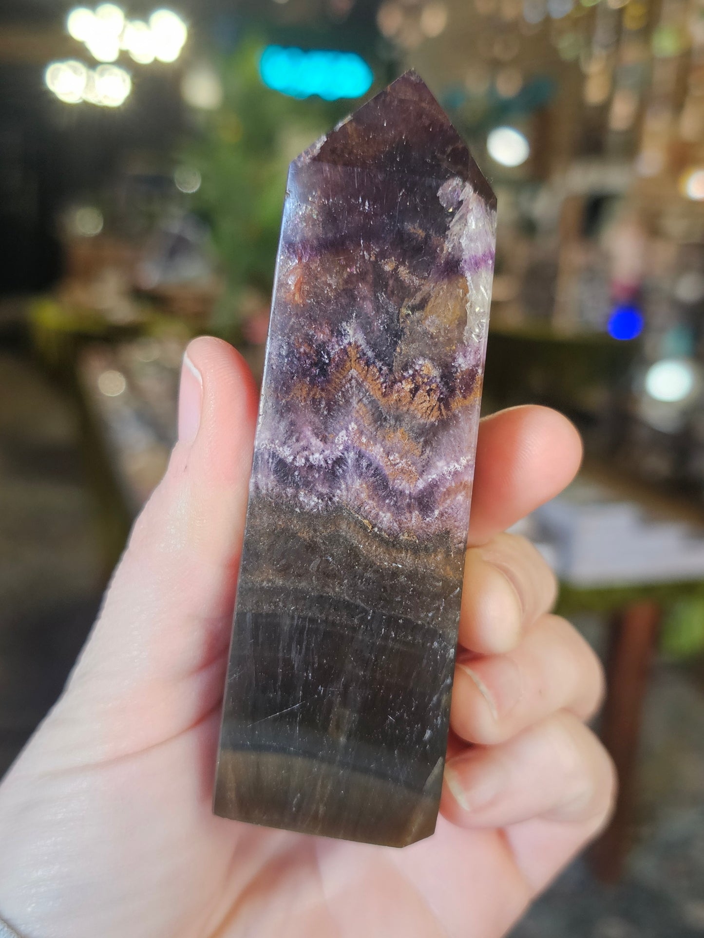 Included Fluorite Tower
