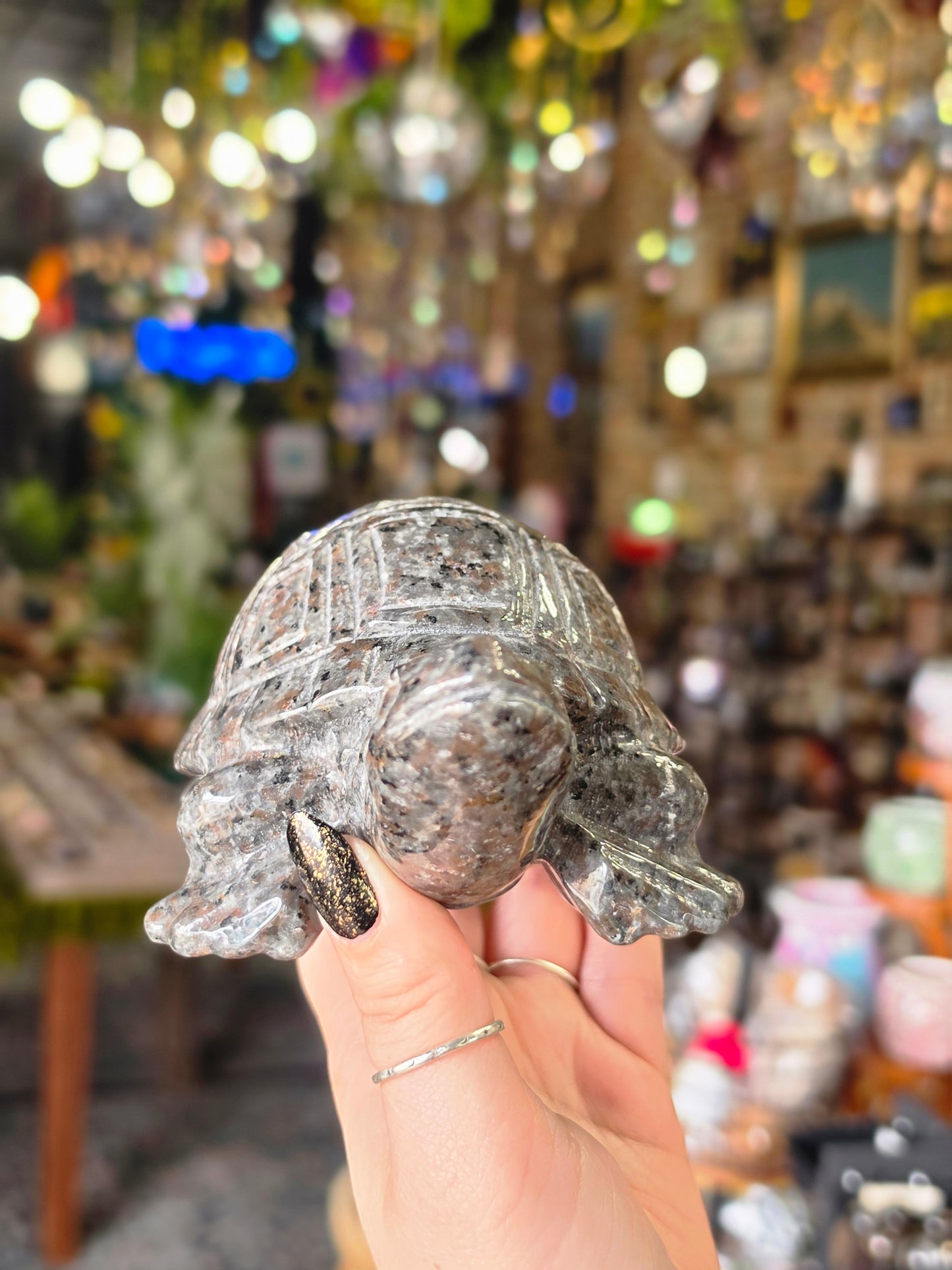 Yooperlite Carved Turtle