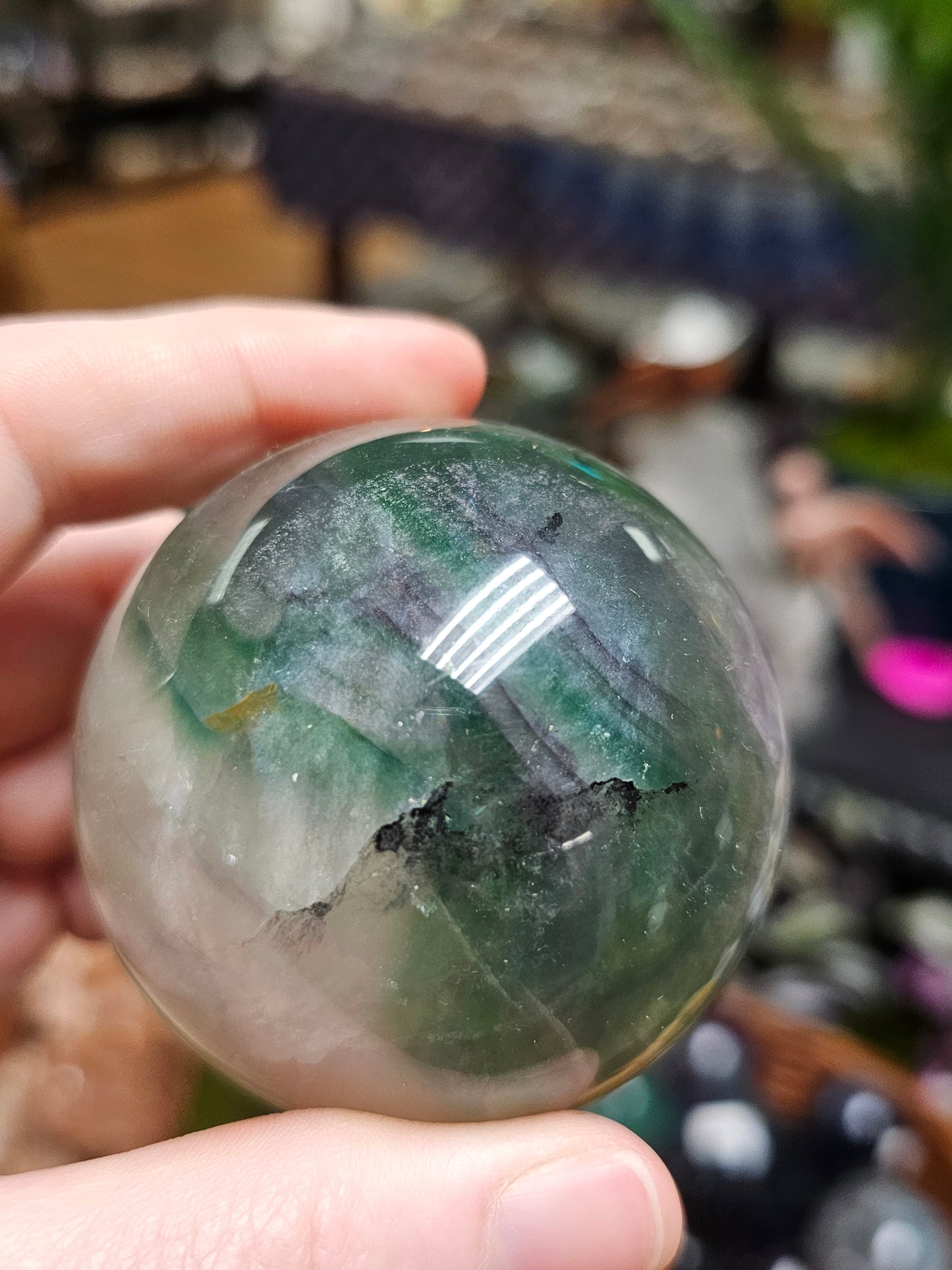 Fluorite Sphere