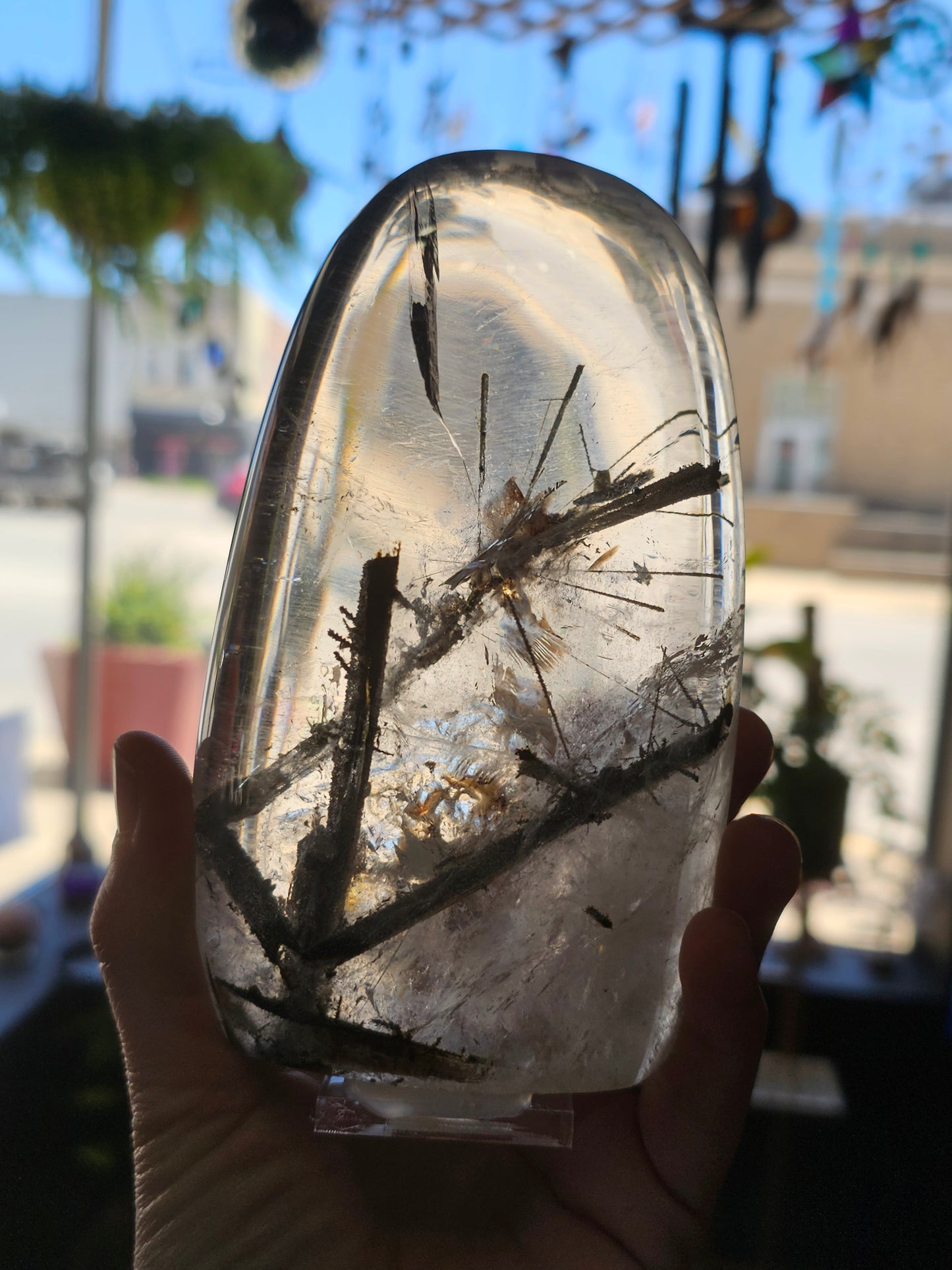 Included Quartz Freeform