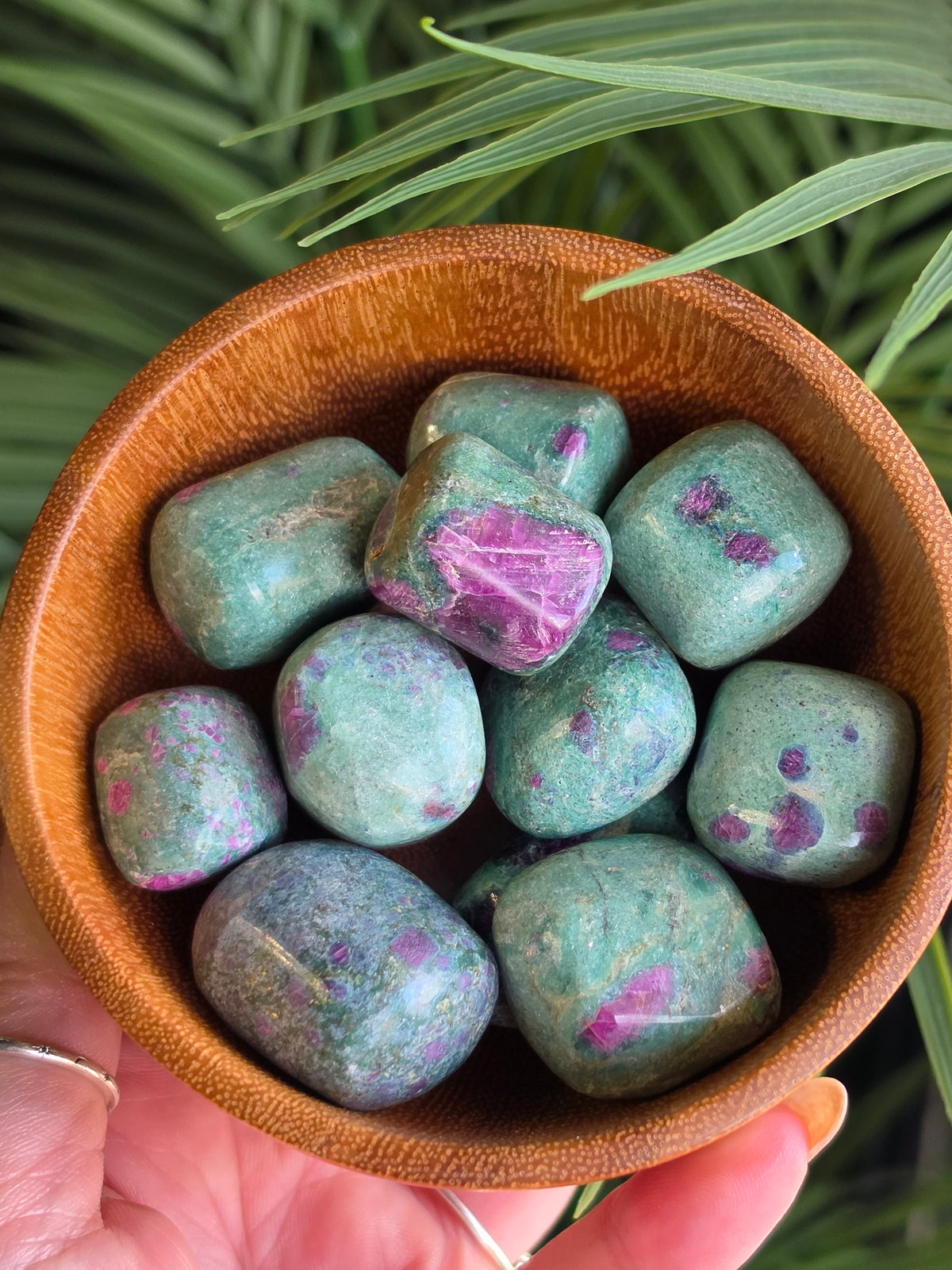 Ruby in Fuschite Tumble