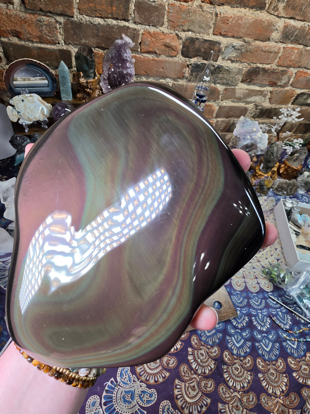 Rainbow Obsidian Freeform
