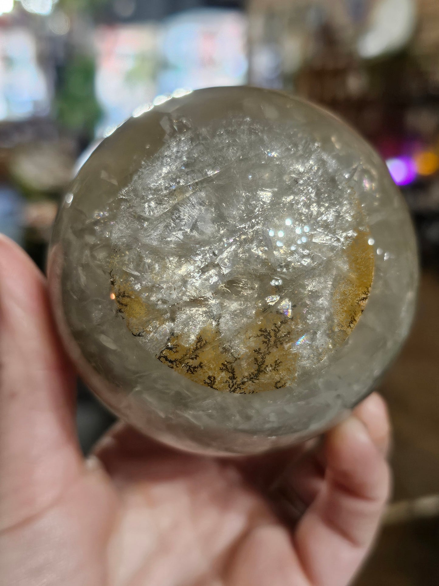 Dendritic Golden Healer Sphere
