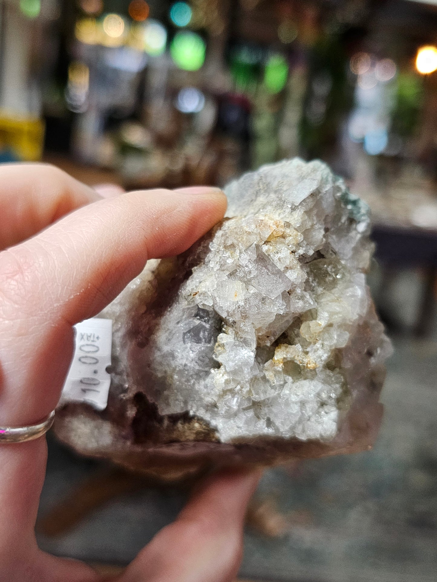 Diana Maria Fluorite on Quartz