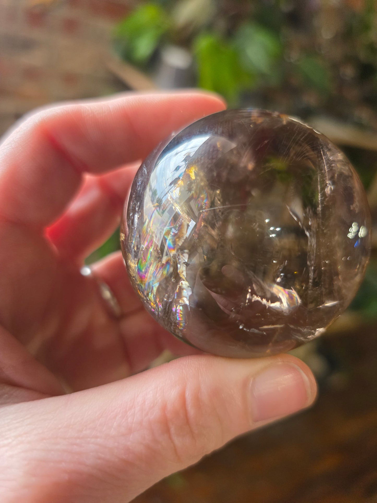 Smoky Quartz Sphere