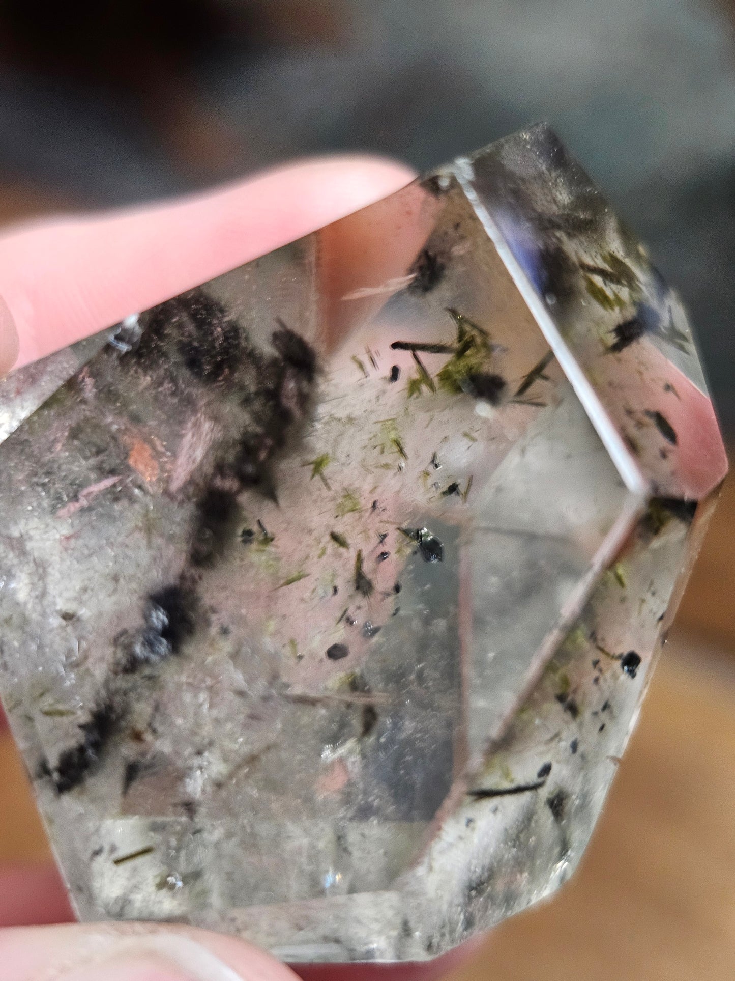 Actinolite and Epidote in Quartz
