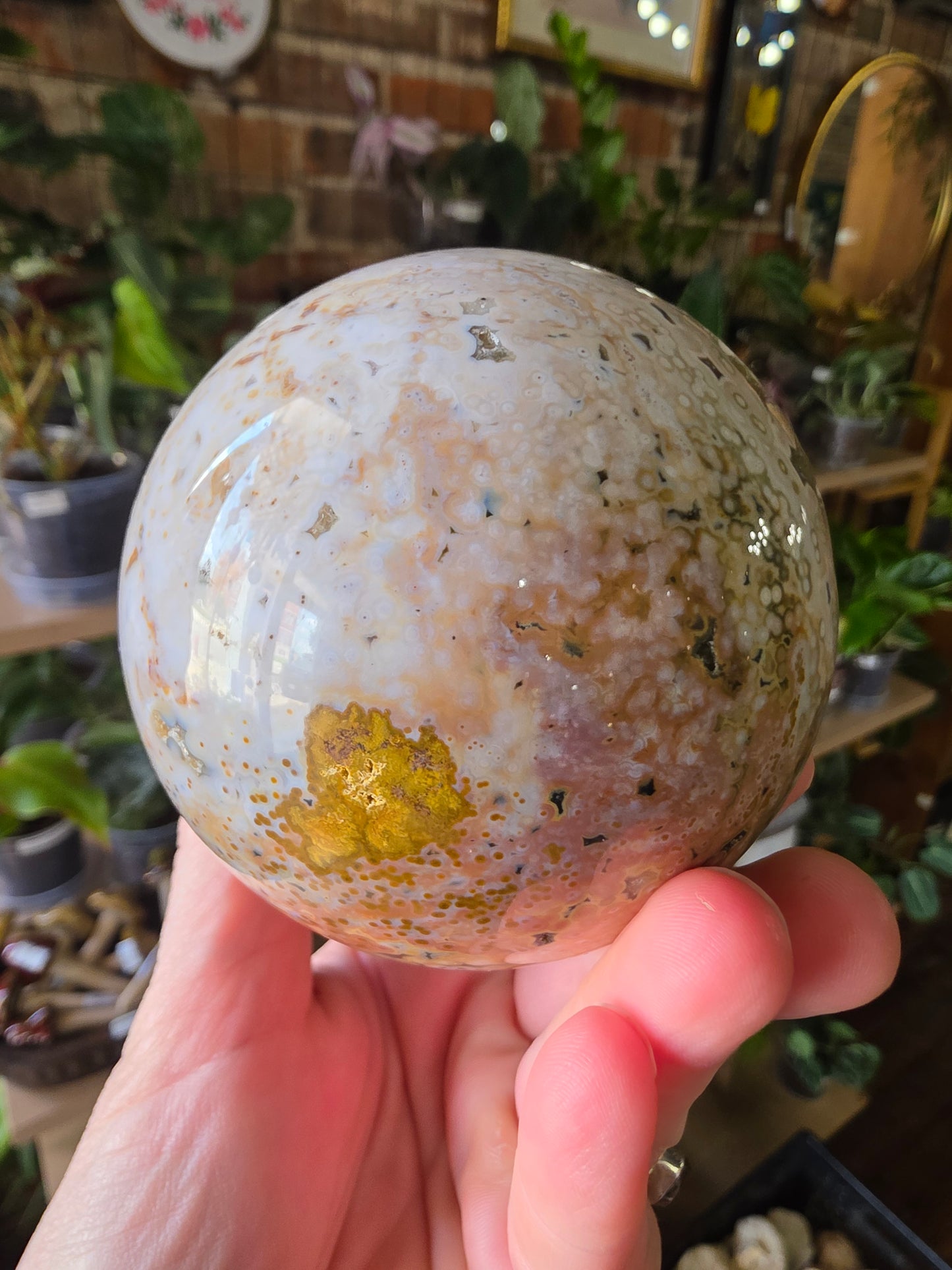 Ocean Jasper Sphere