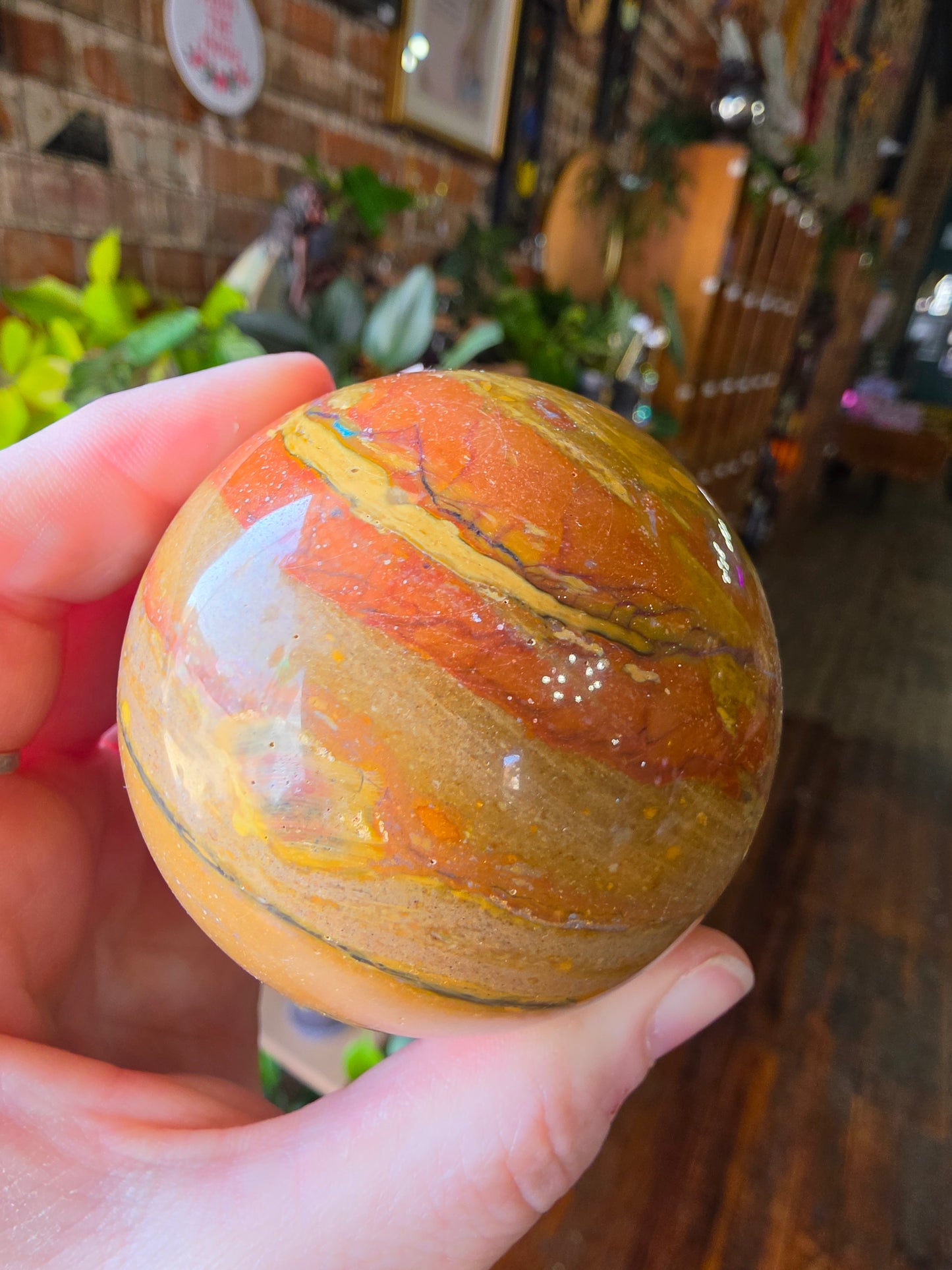 Fancy Jasper Sphere