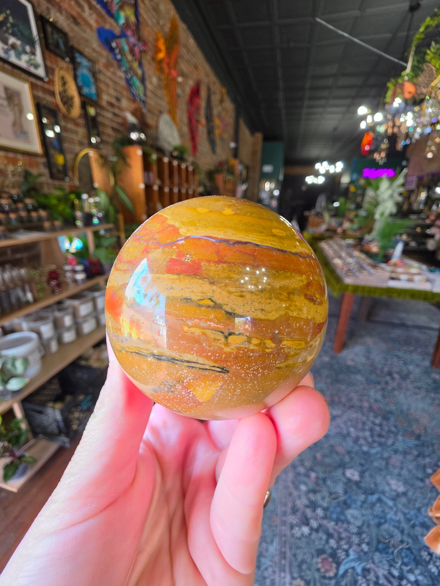 Fancy Jasper Sphere