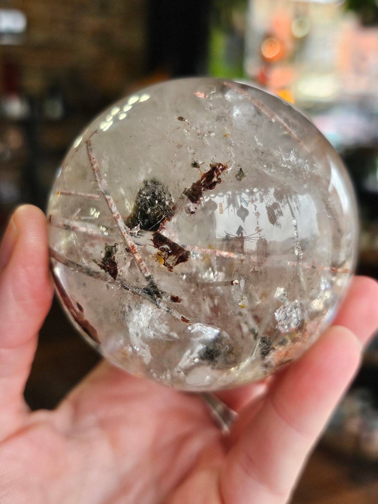 Included Quartz Sphere