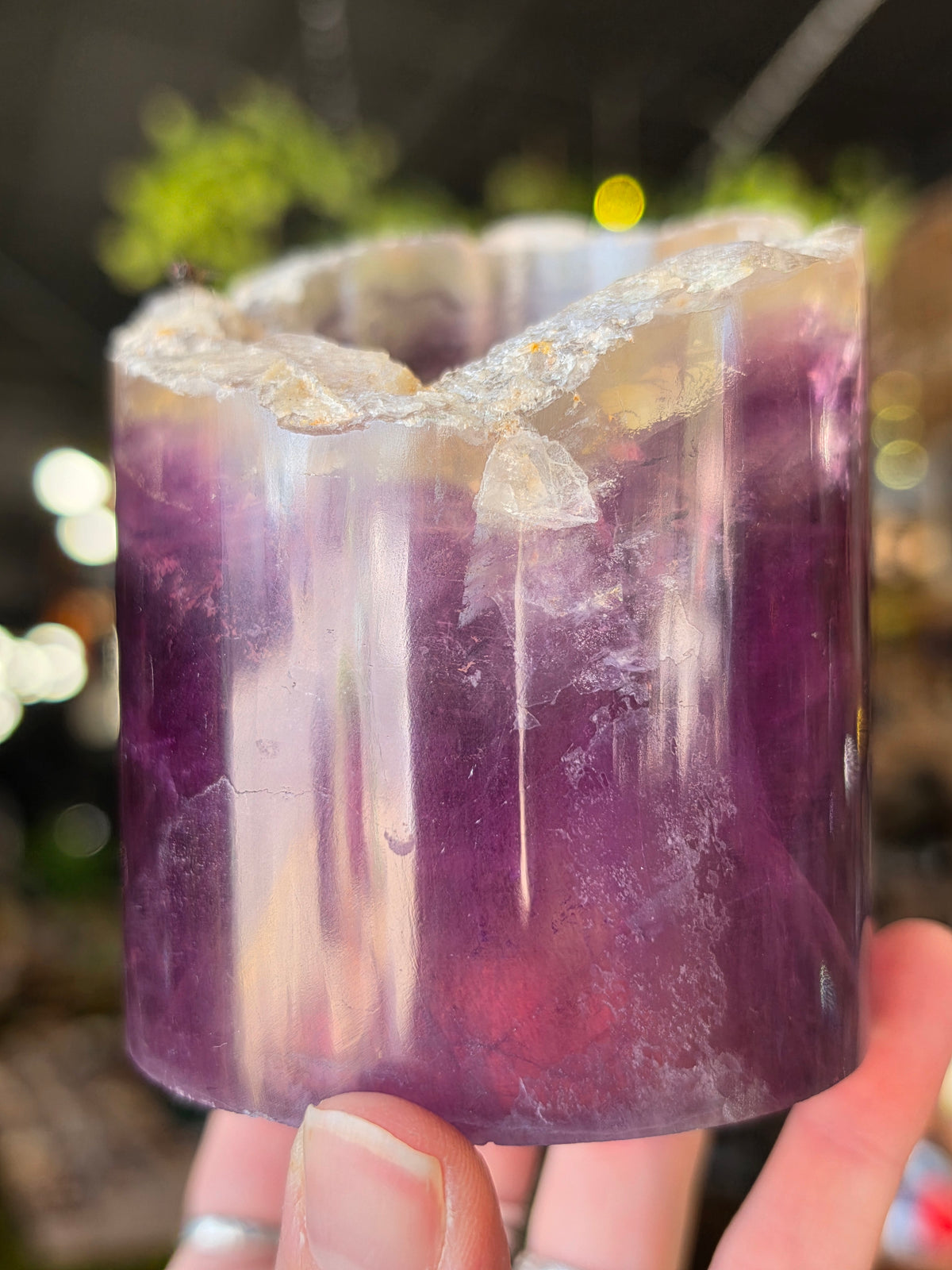 Fluorite Cylinder