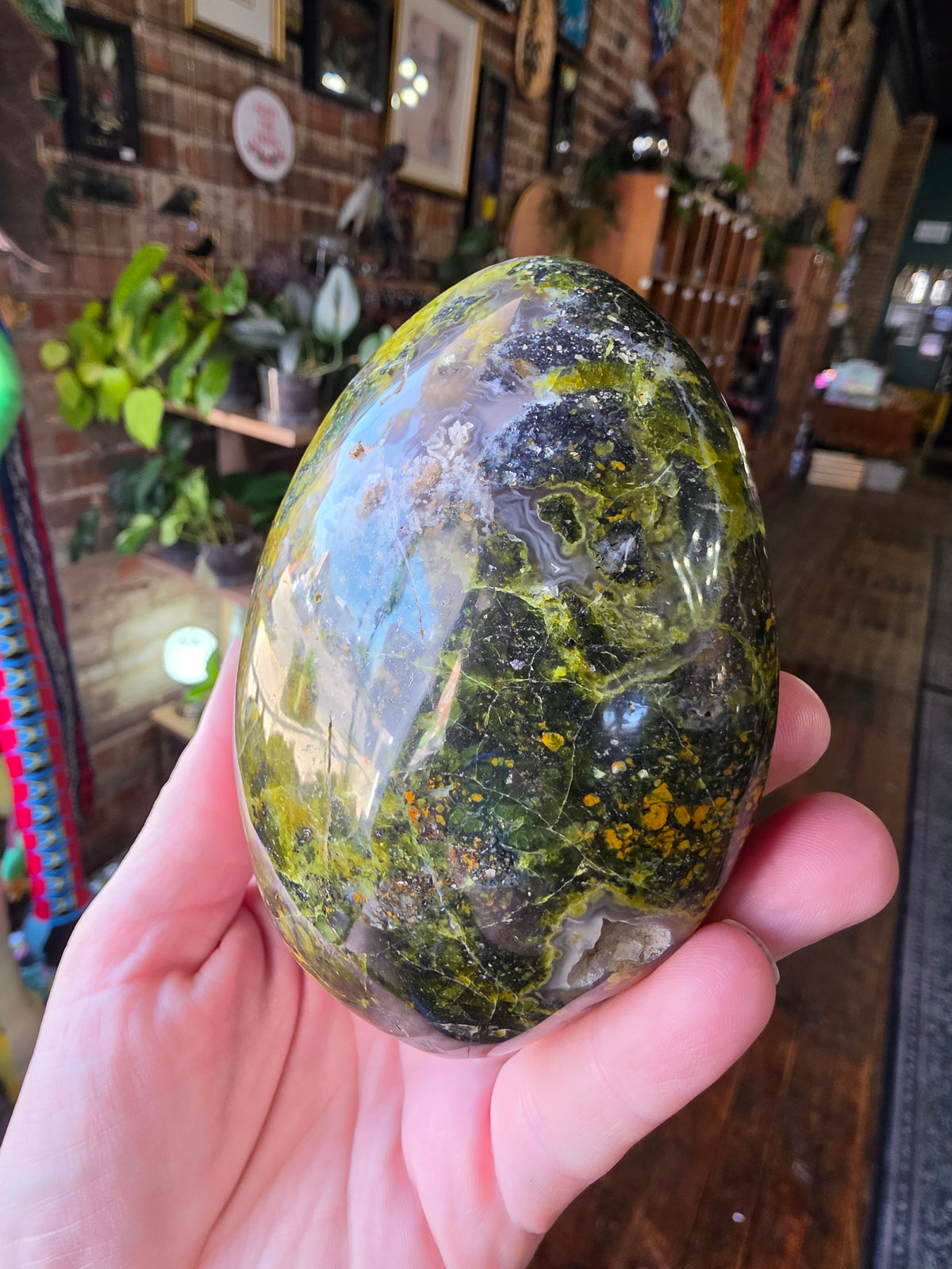 Common Green Opal Freeform