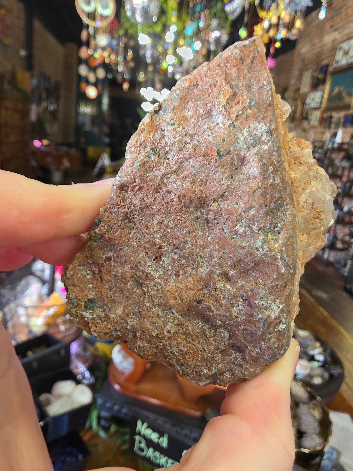 Included Amethyst Cluster