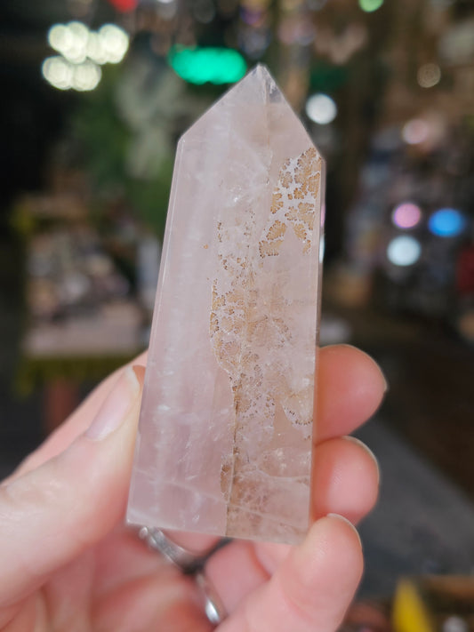 Dendritic Rose Quartz
