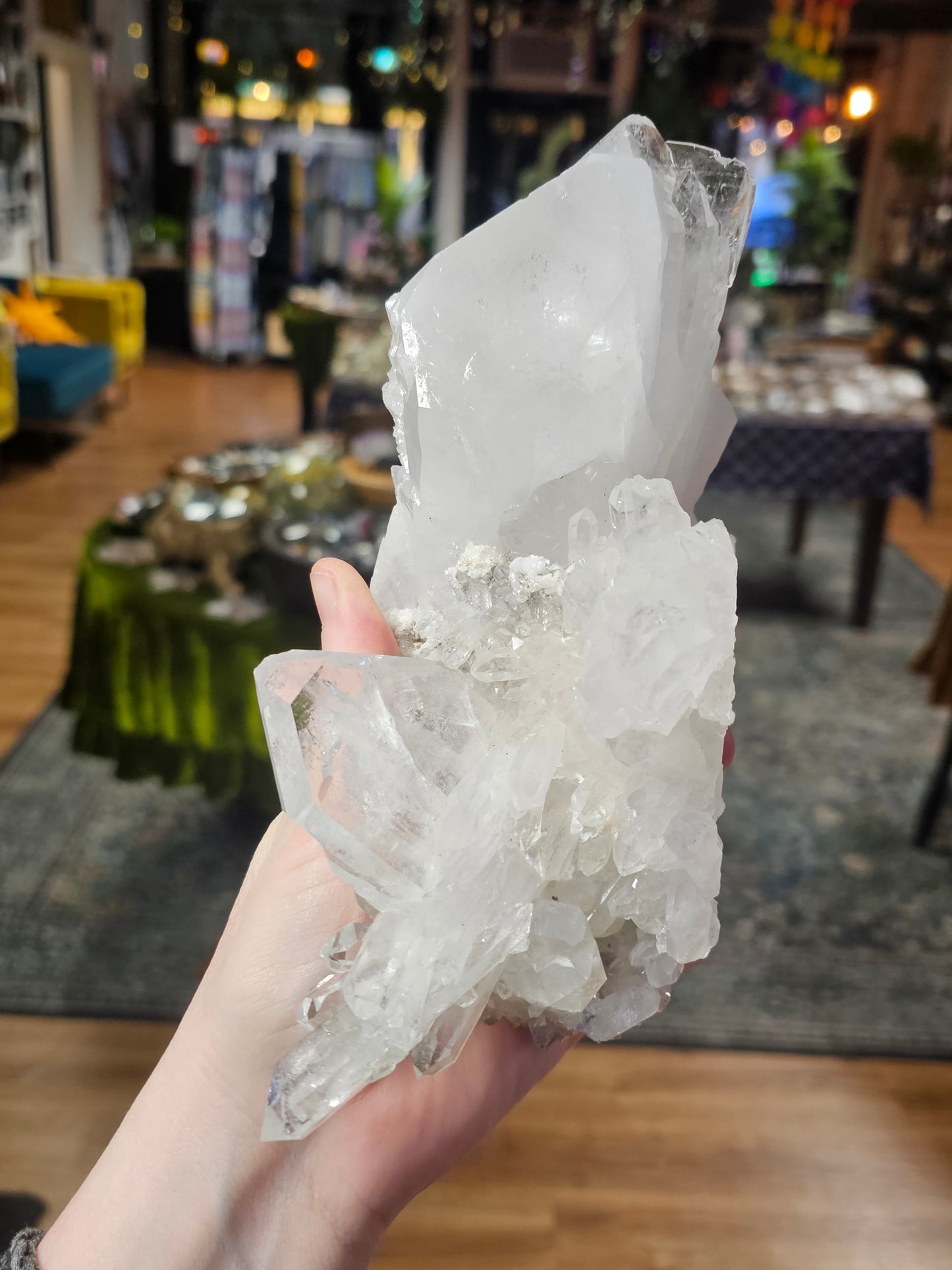 Faden Quartz Cluster