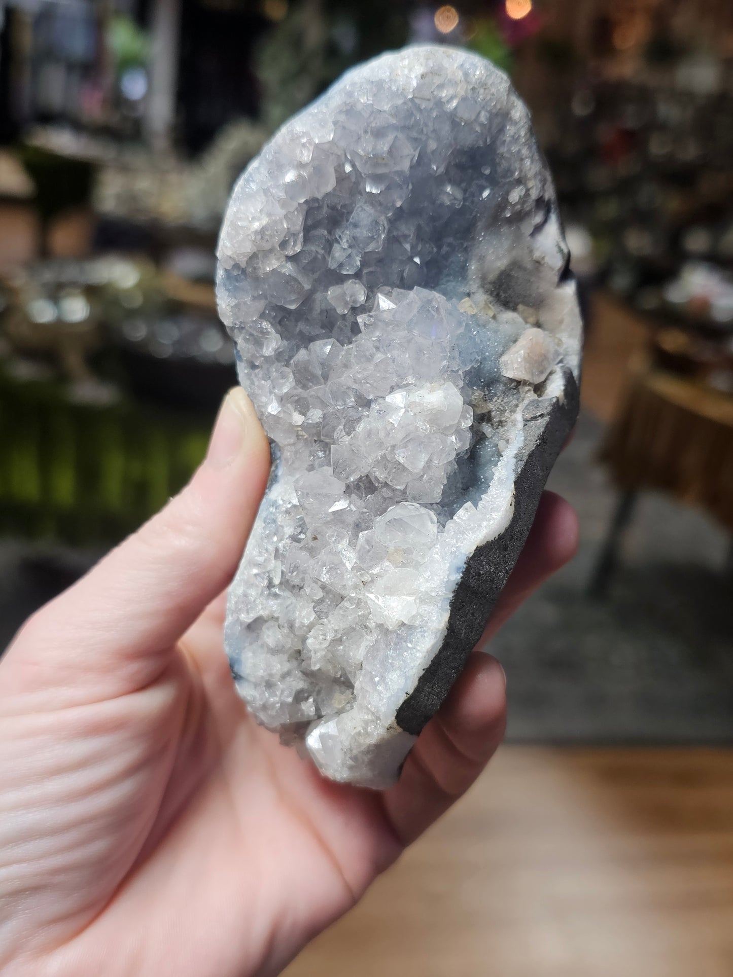 Cubic Blue Sugar Fluorite