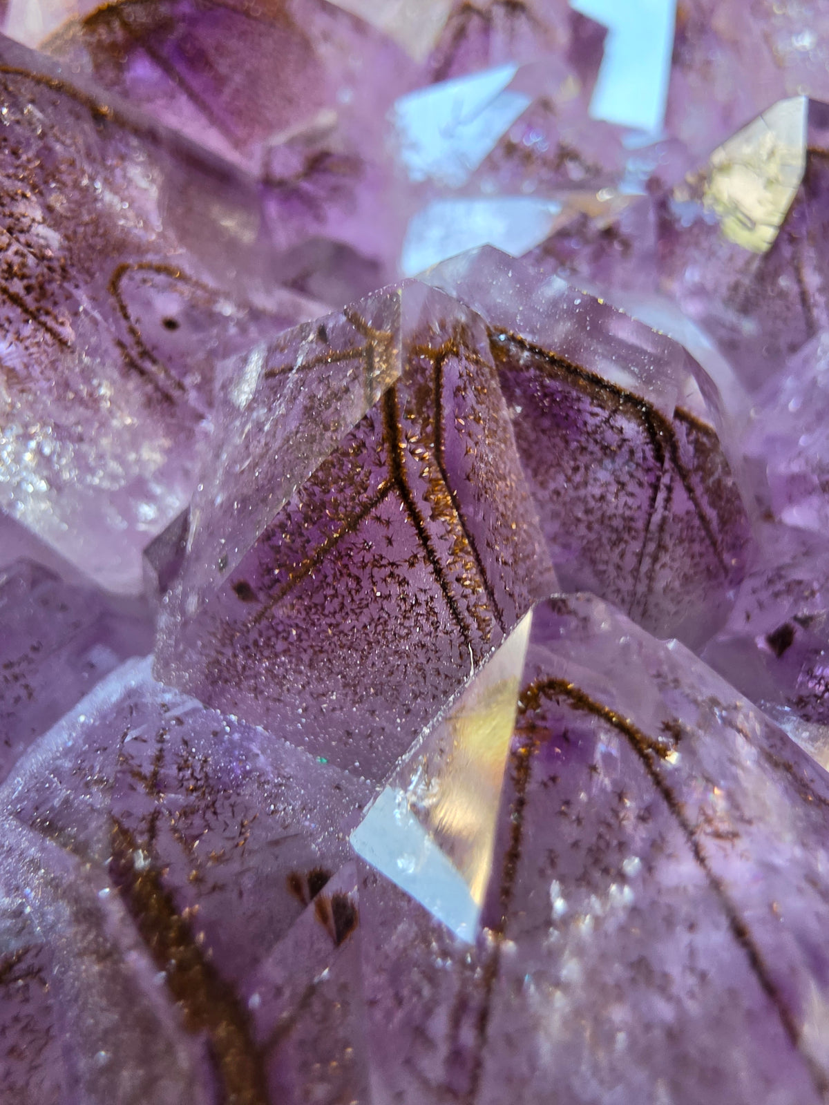 Included Amethyst Cluster