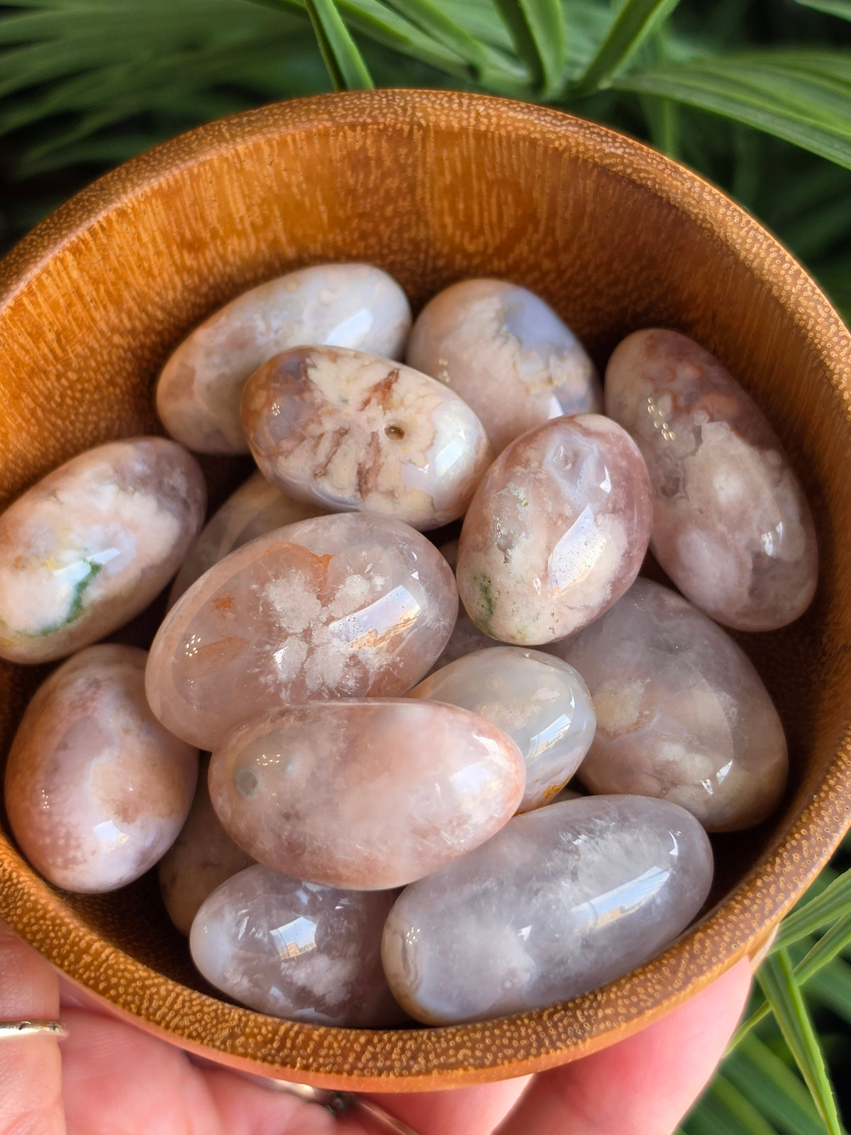 Flower Agate Tumble
