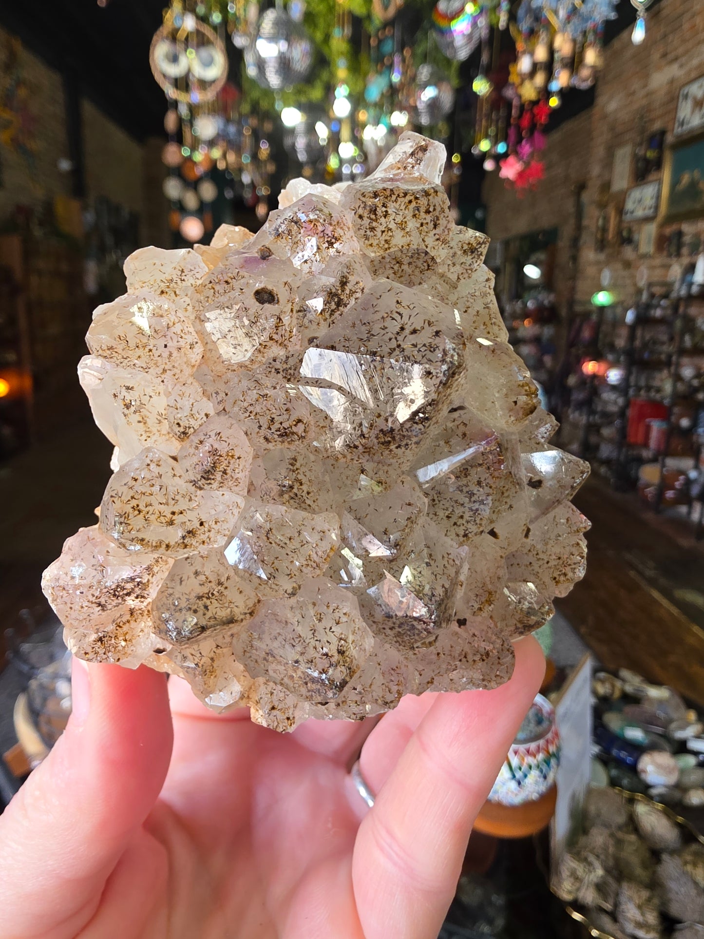 Included Amethyst Cluster