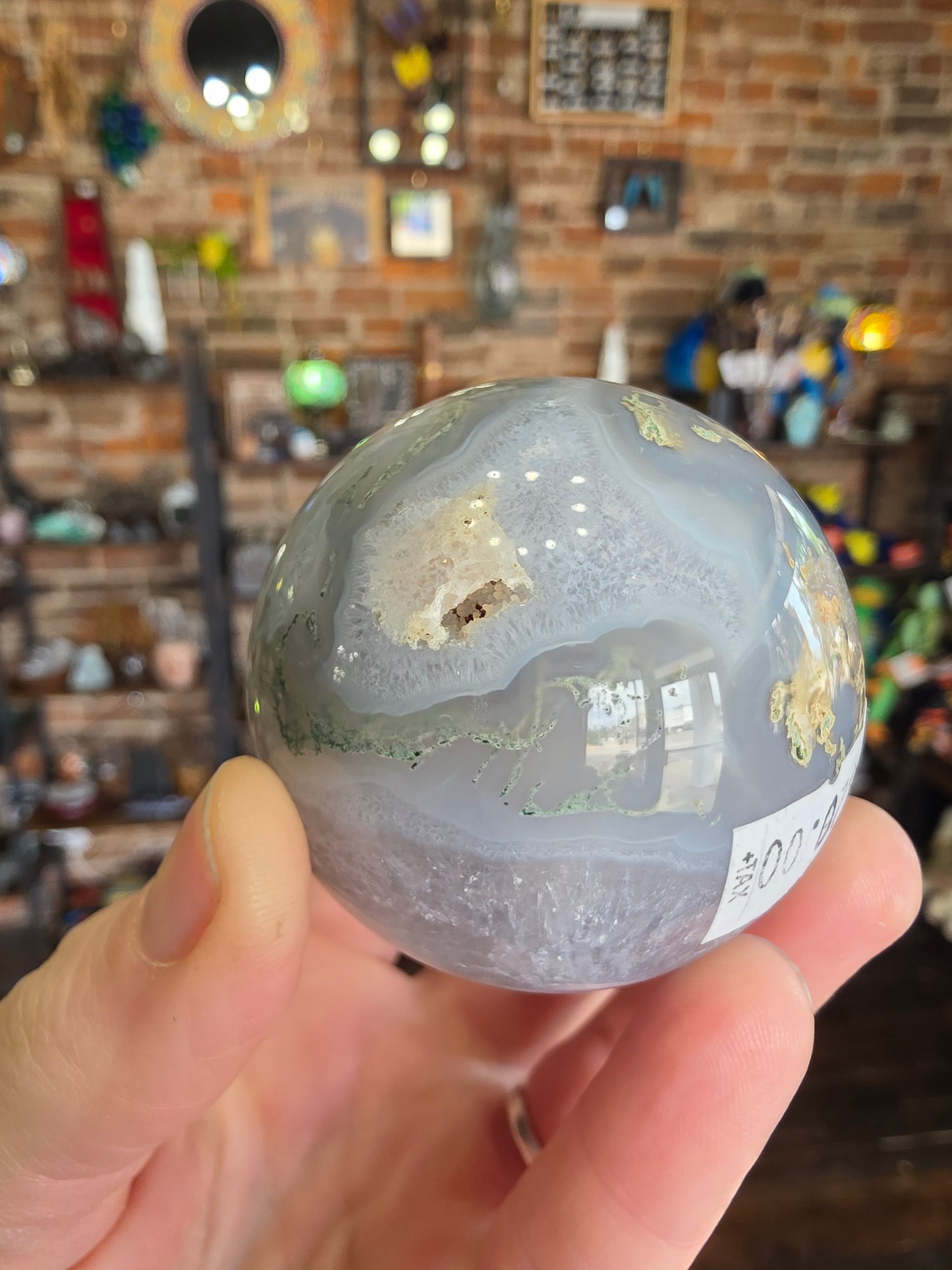 Moss Agate Sphere