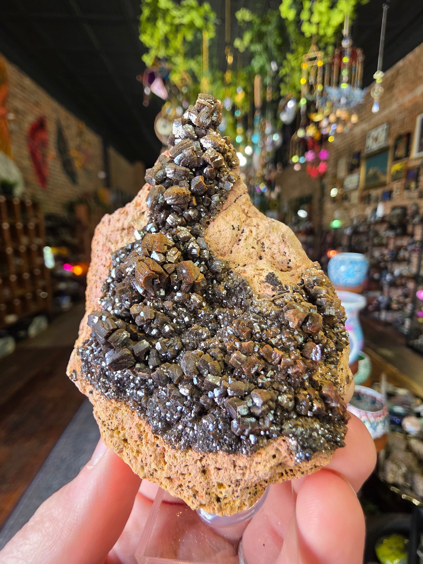 Pyromorphite on Vanadinite