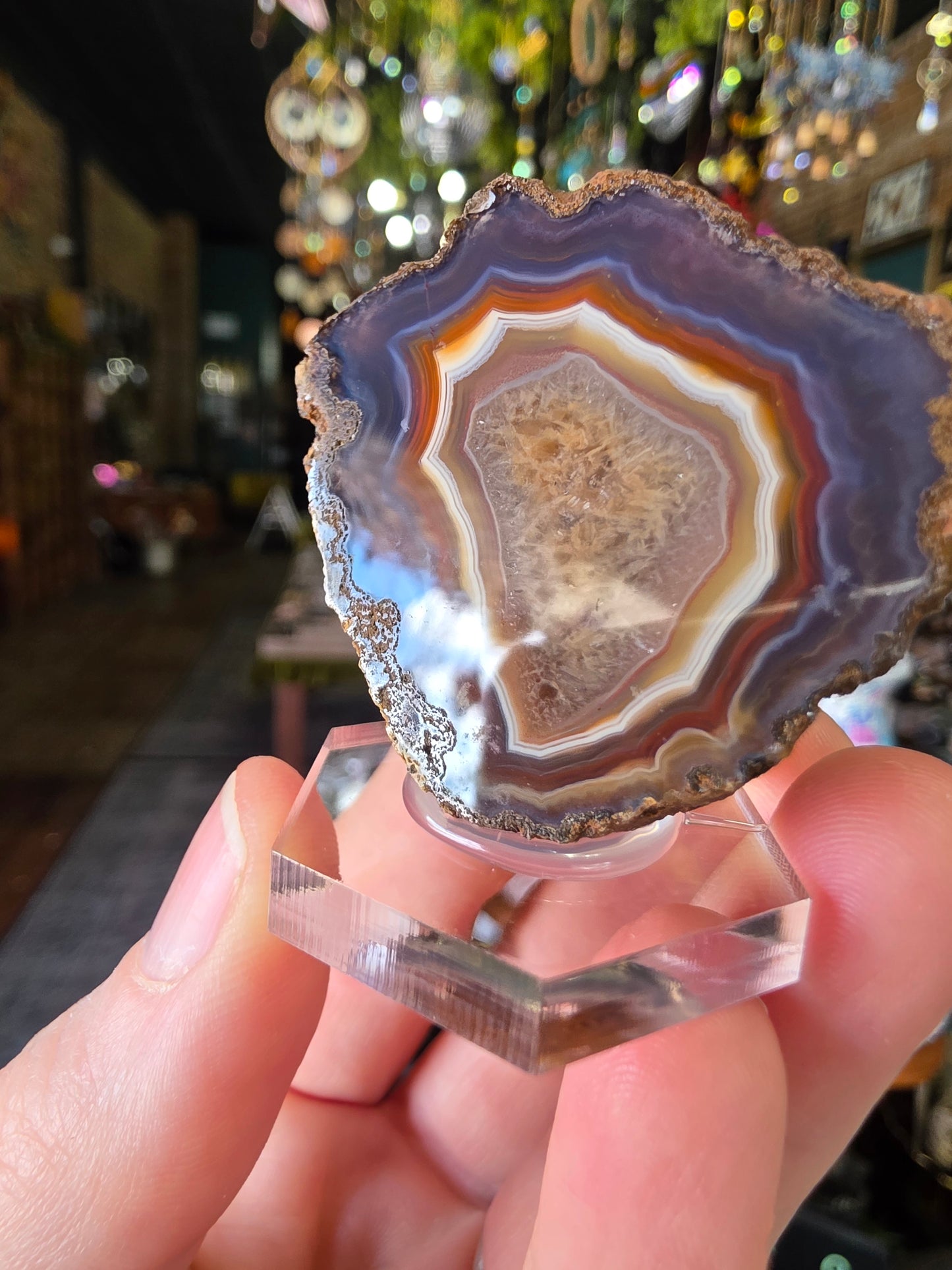 Malawi Agate Halve