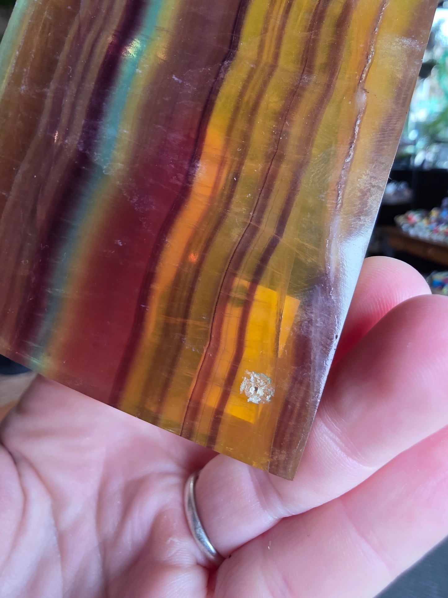 Polished Fluorite Window