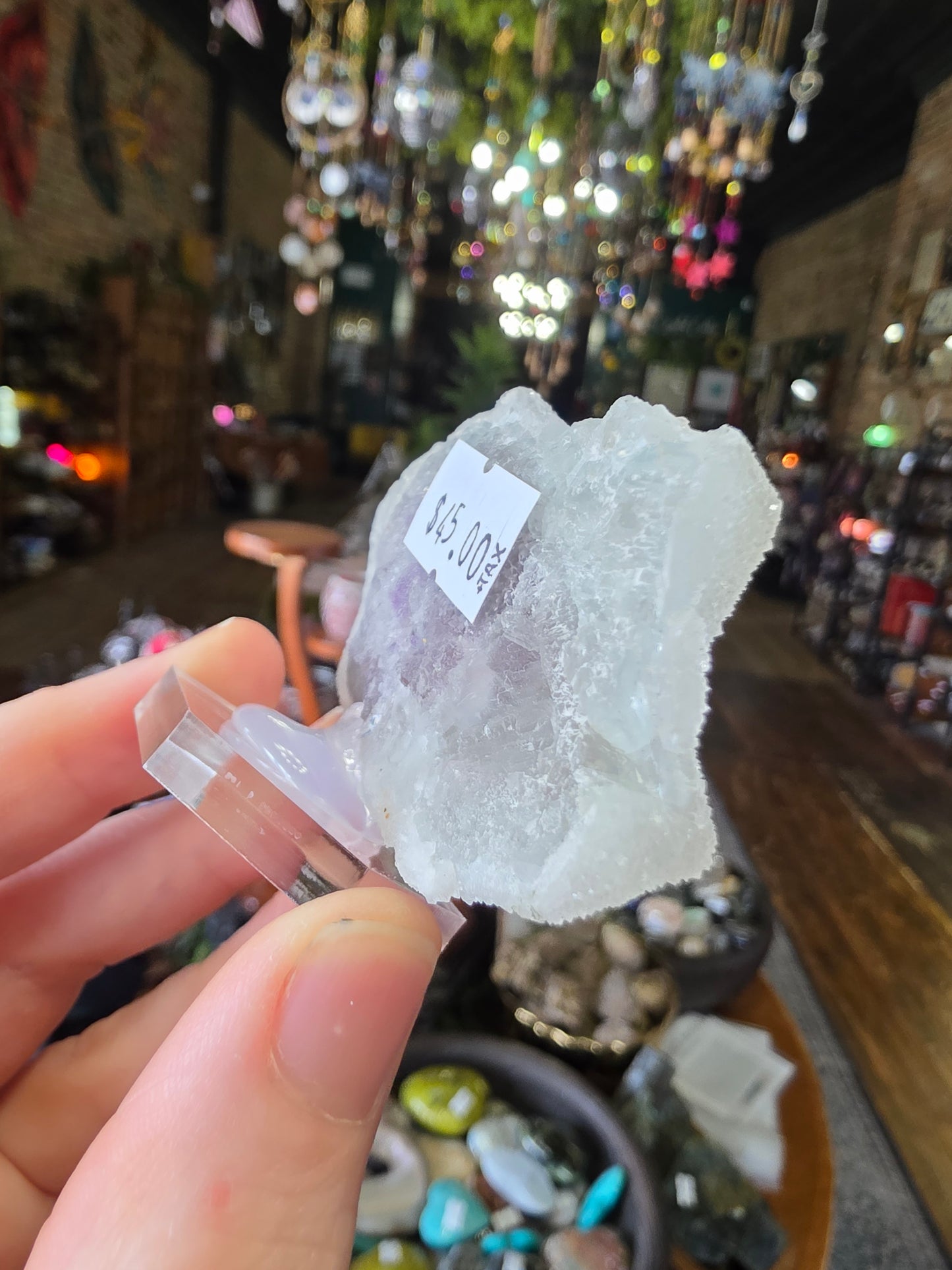 Sugar Fluorite Cube