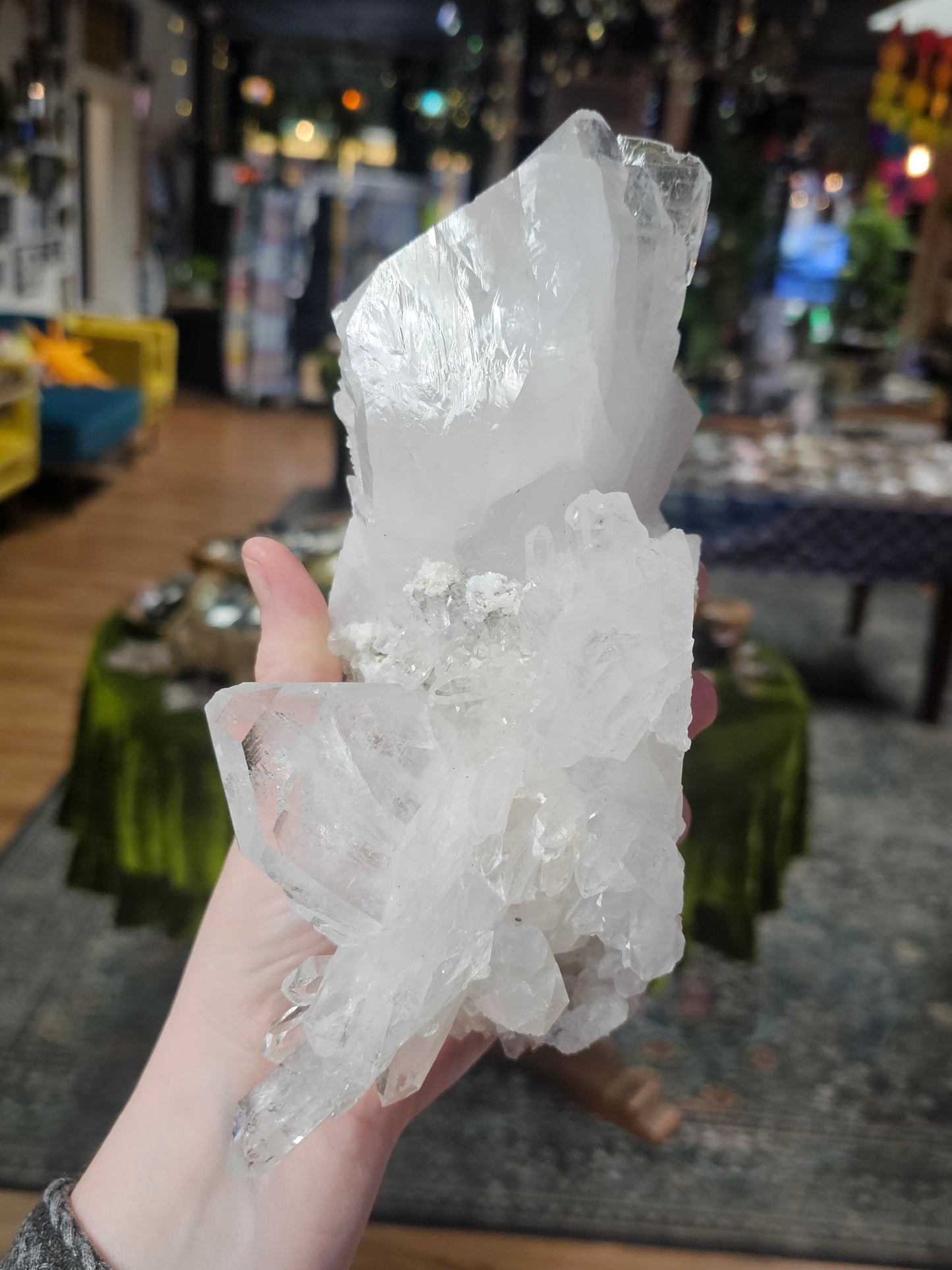 Faden Quartz Cluster