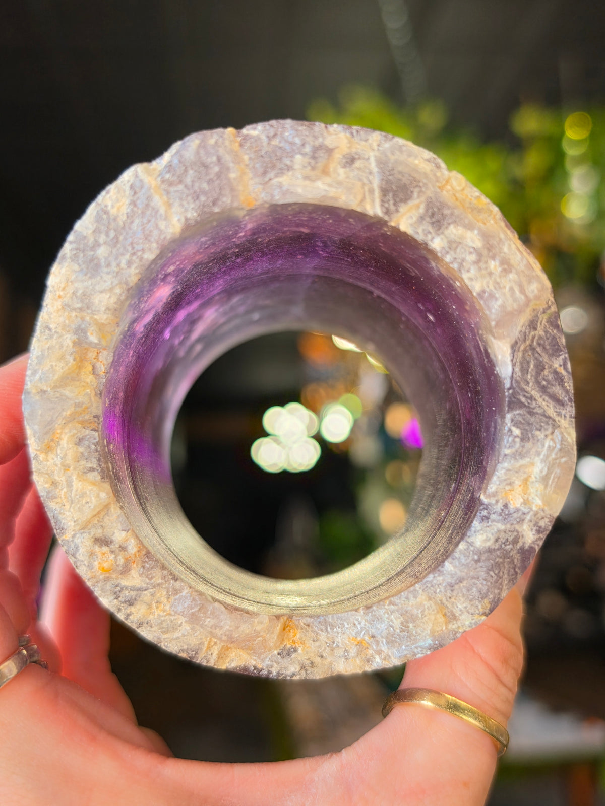 Fluorite Cylinder