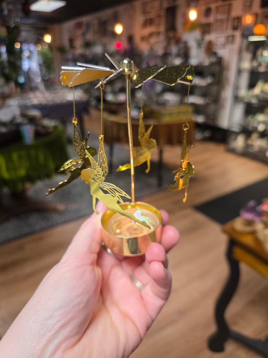 Spinning Fairy Tealight holder