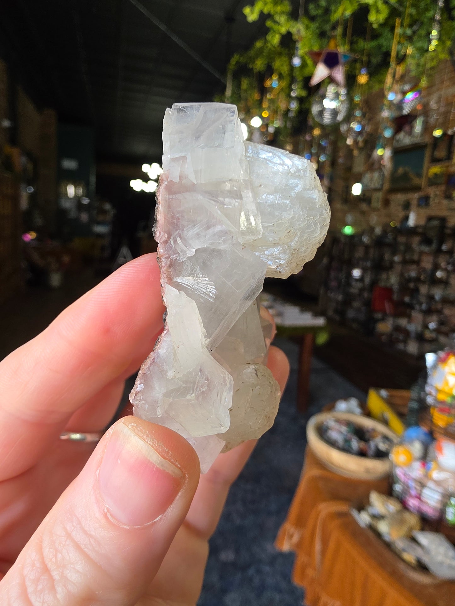 Stilbite on Apophyllite