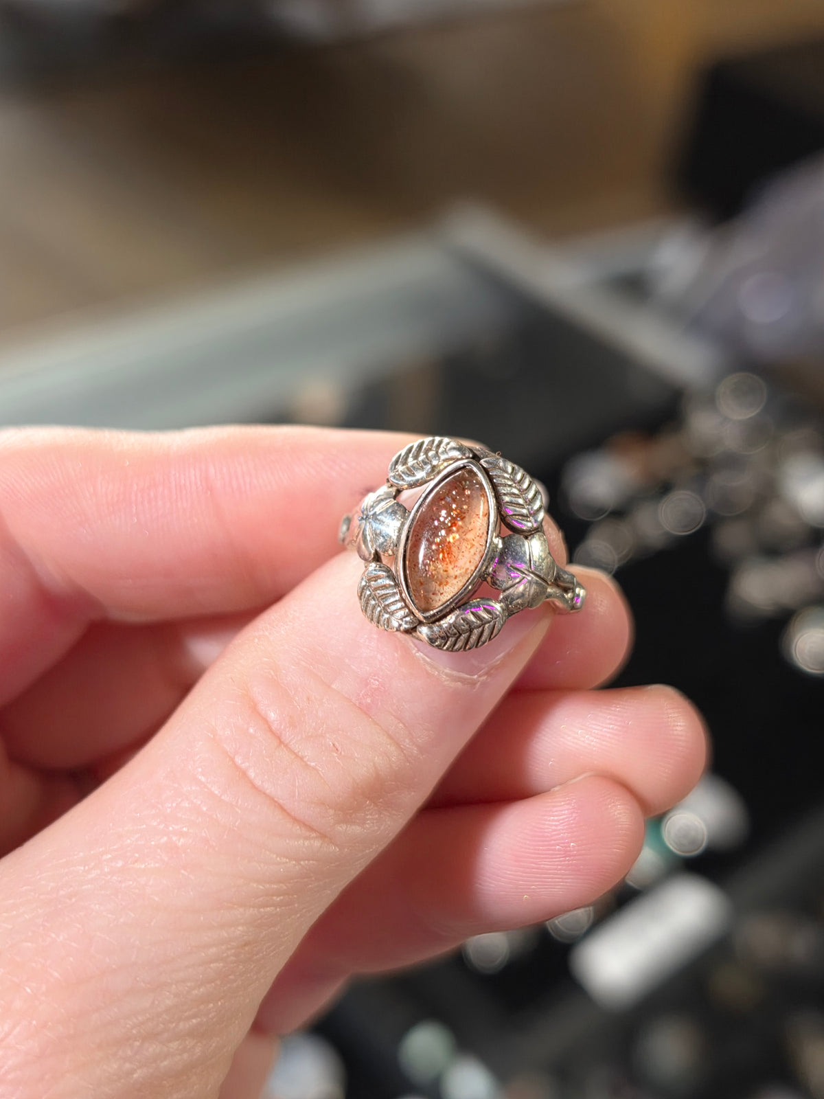 Size 7 Sunstone Ring