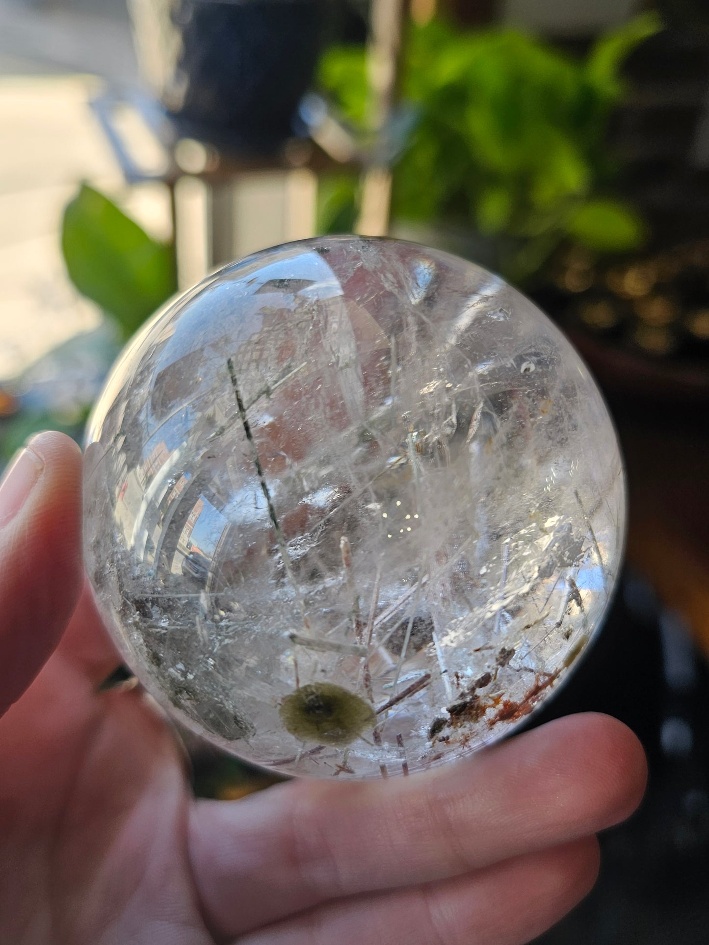 Included Quartz Sphere