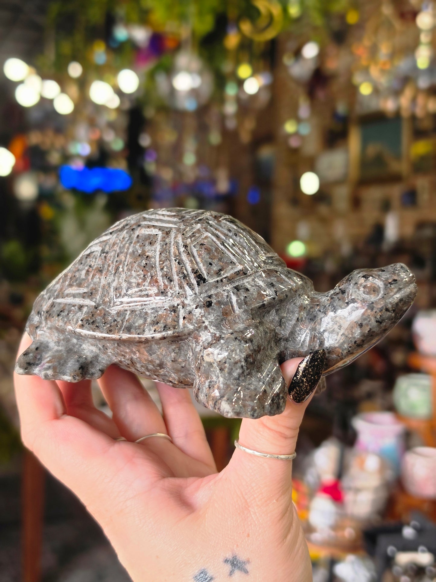 Yooperlite Carved Turtle