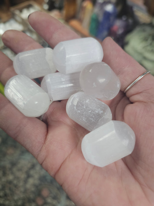 Satin Spar Tumble