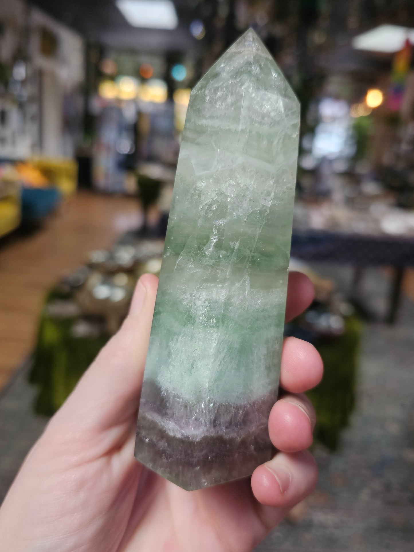 Fluorite tower