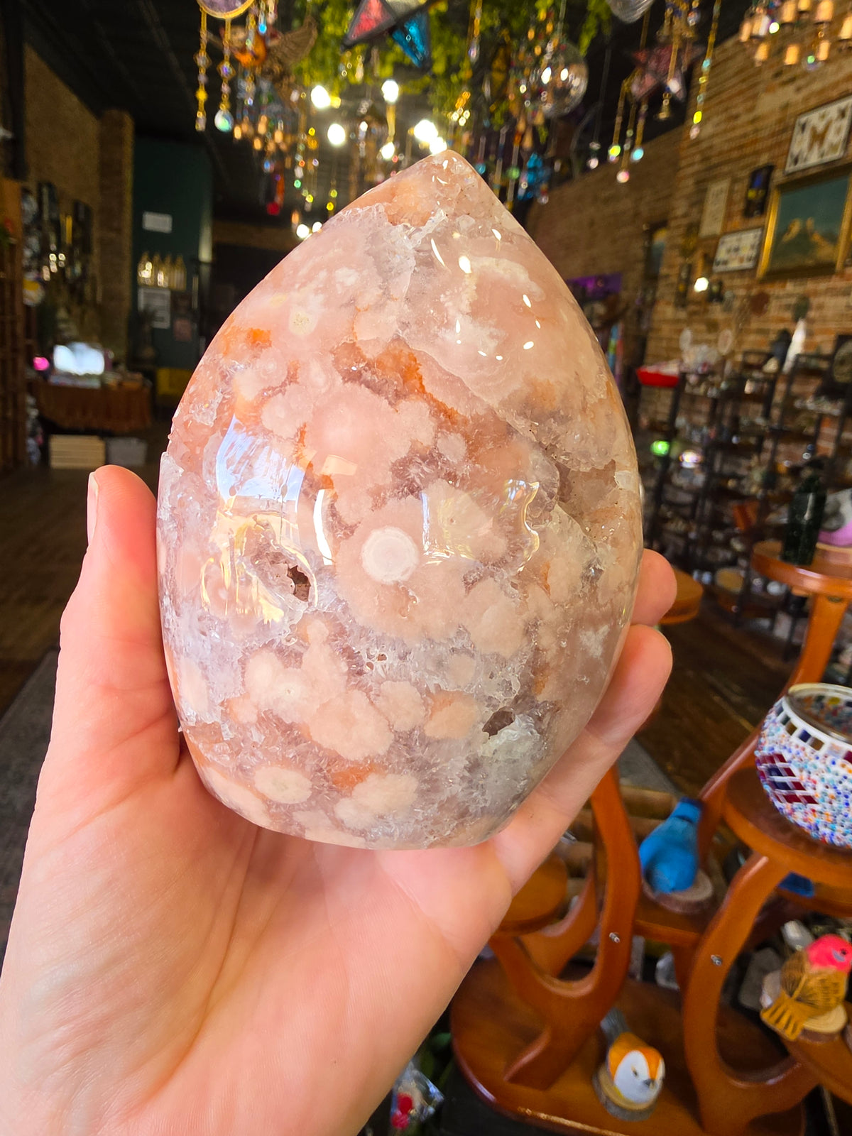 Flower Agate Freeform