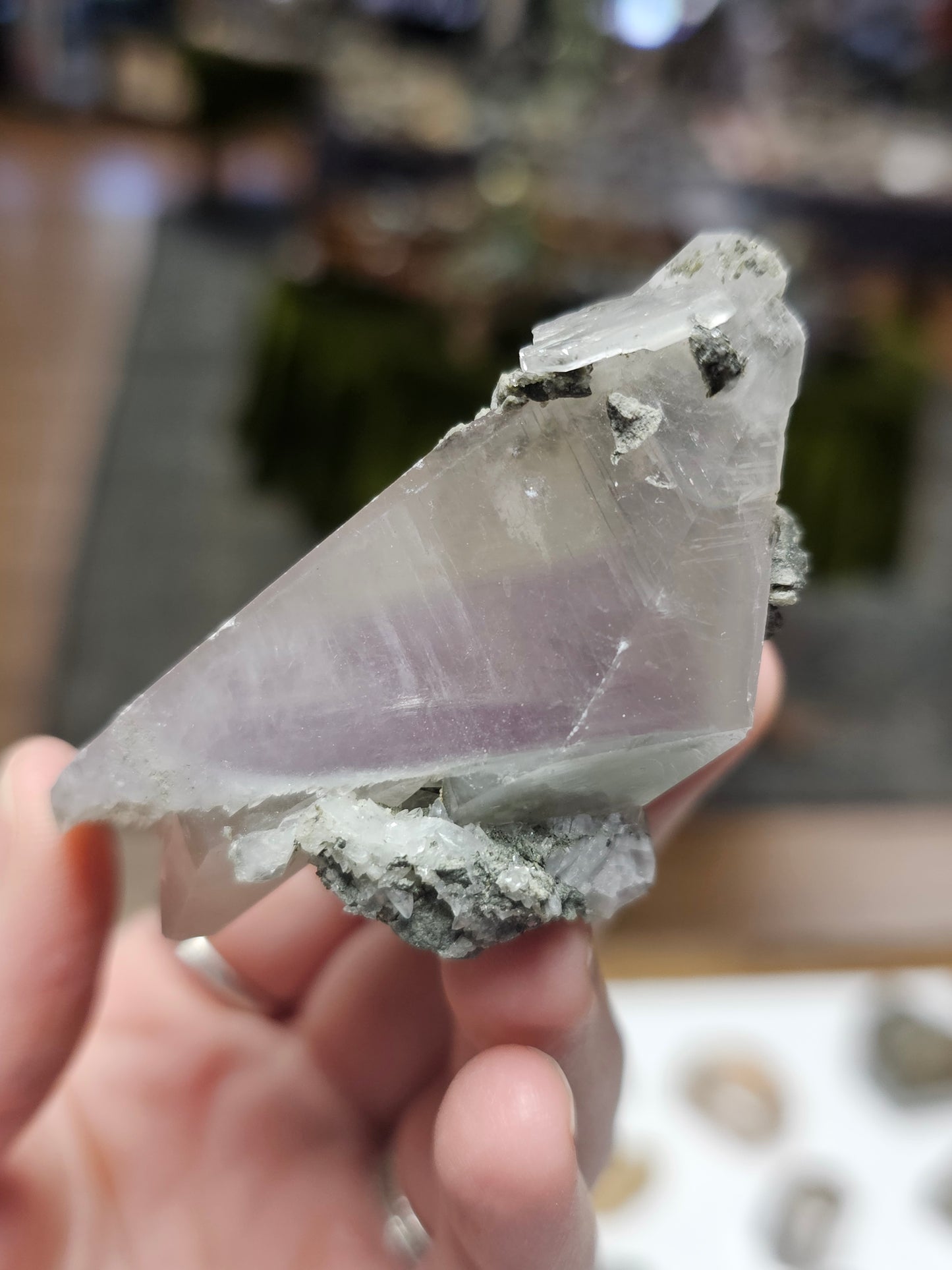 Lilac Calcite