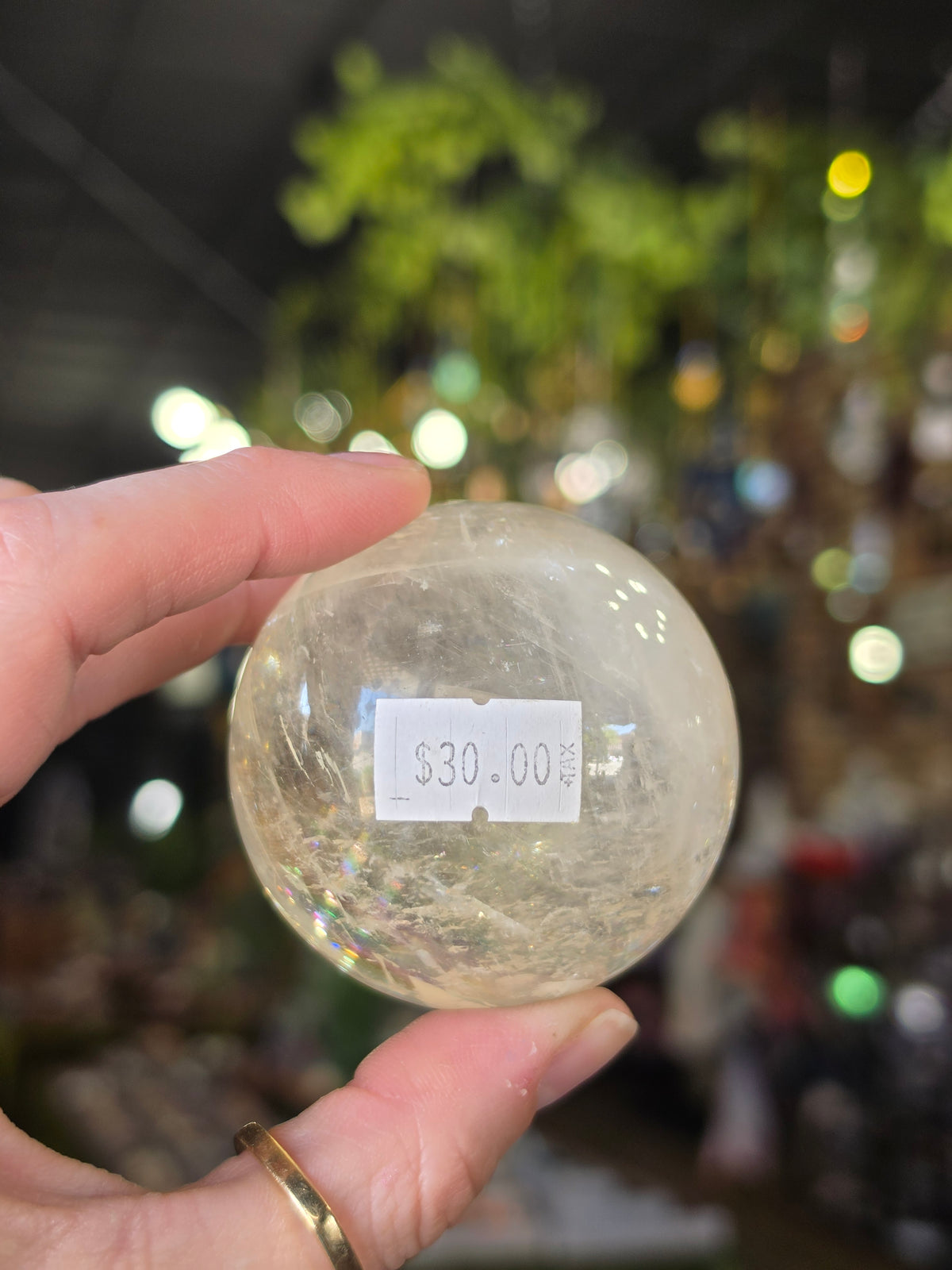Optical Calcite Sphere