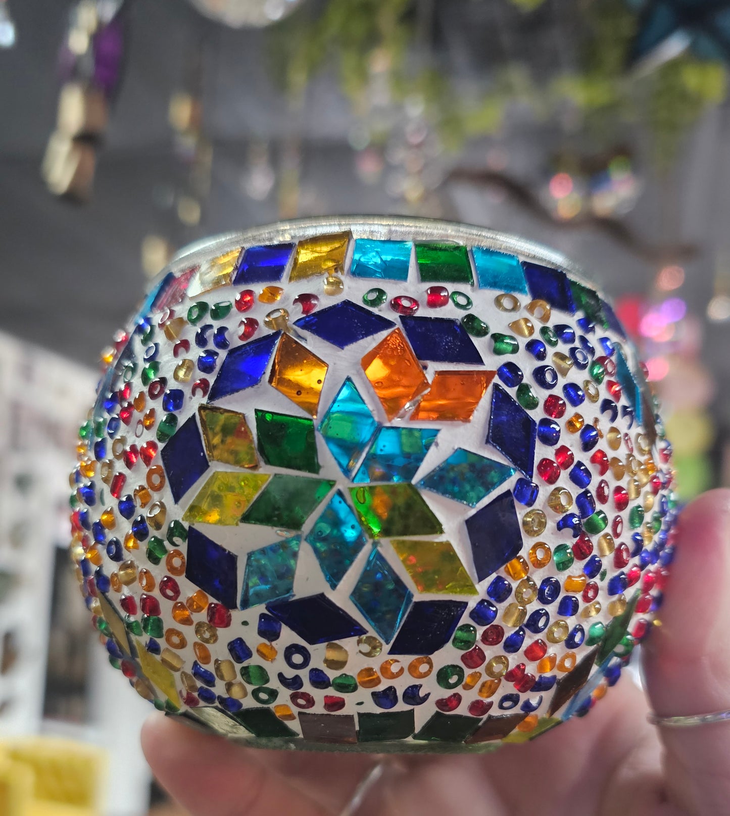 Mosaic Tealight Holder