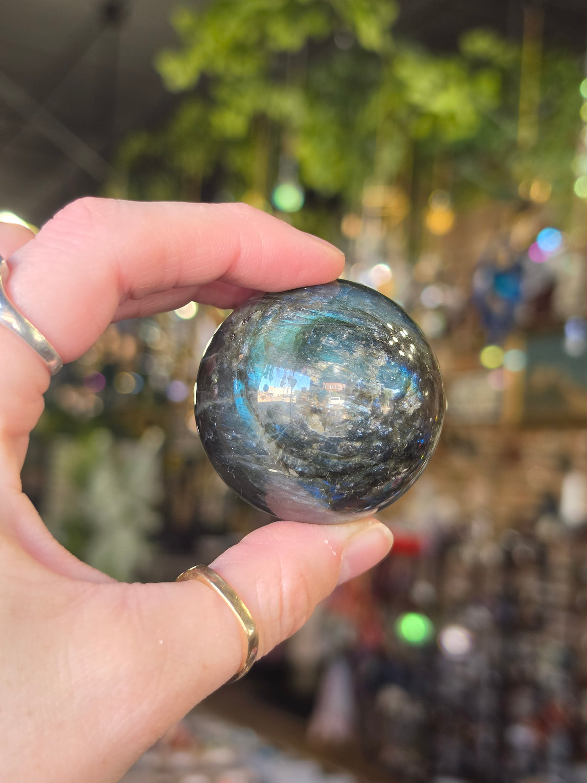Labradorite Sphere