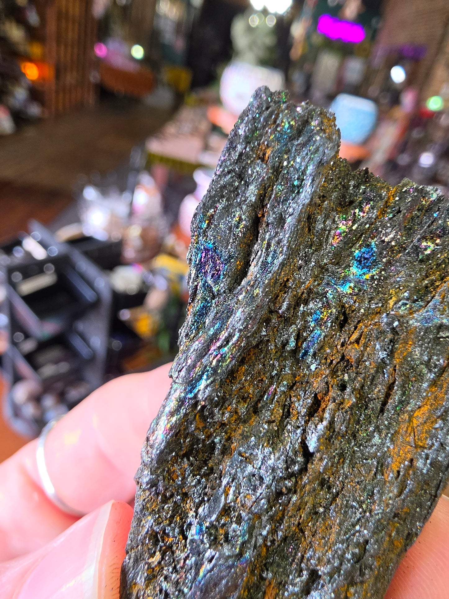 Iridescent Hematite