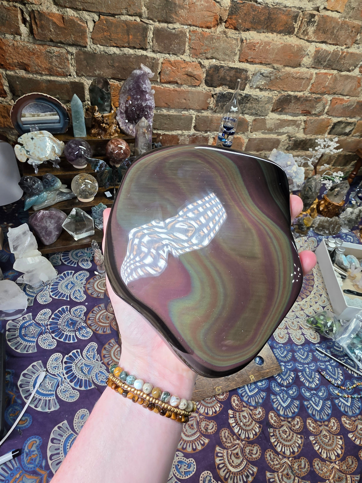 Rainbow Obsidian Freeform
