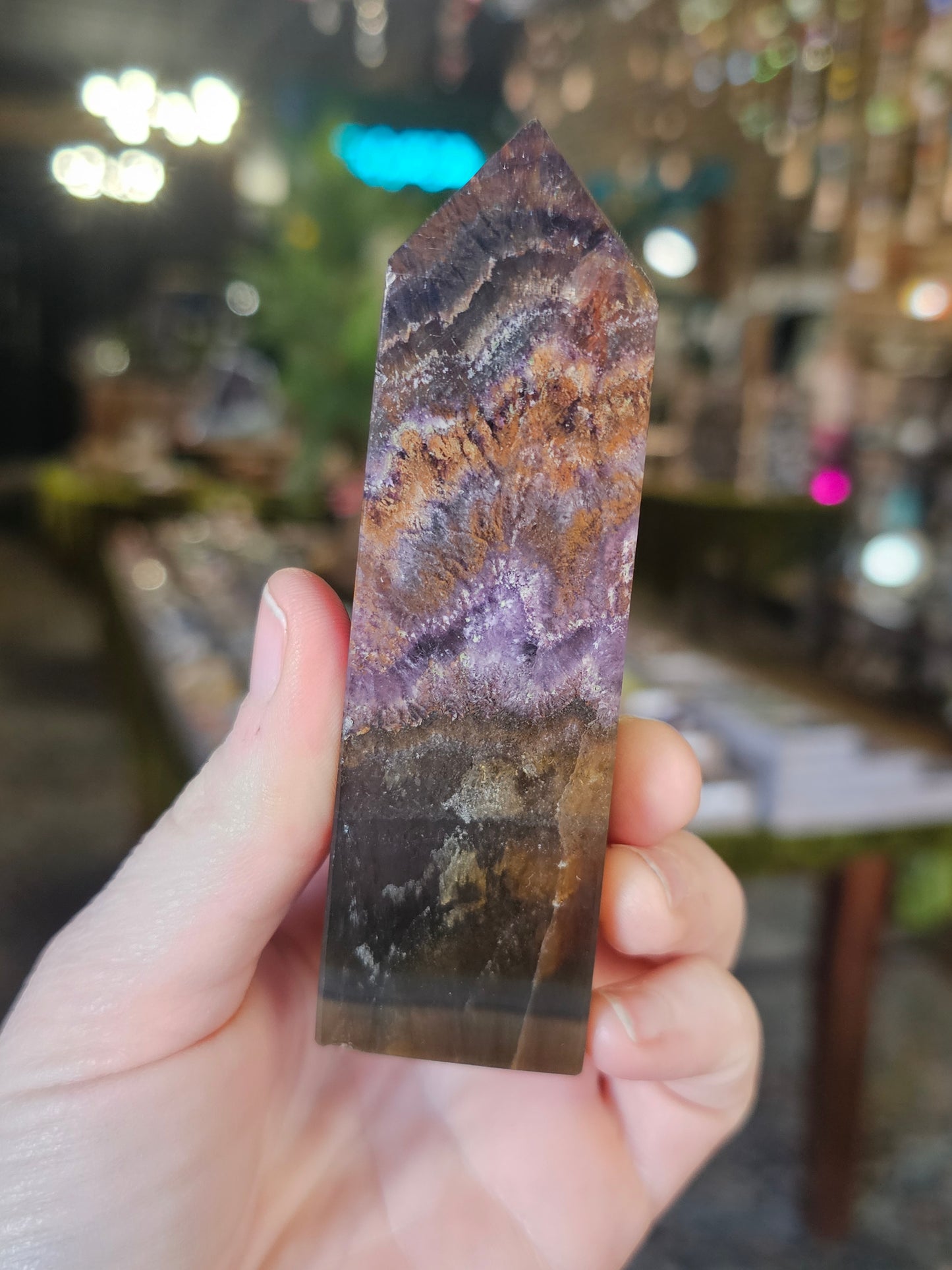 Included Fluorite Tower