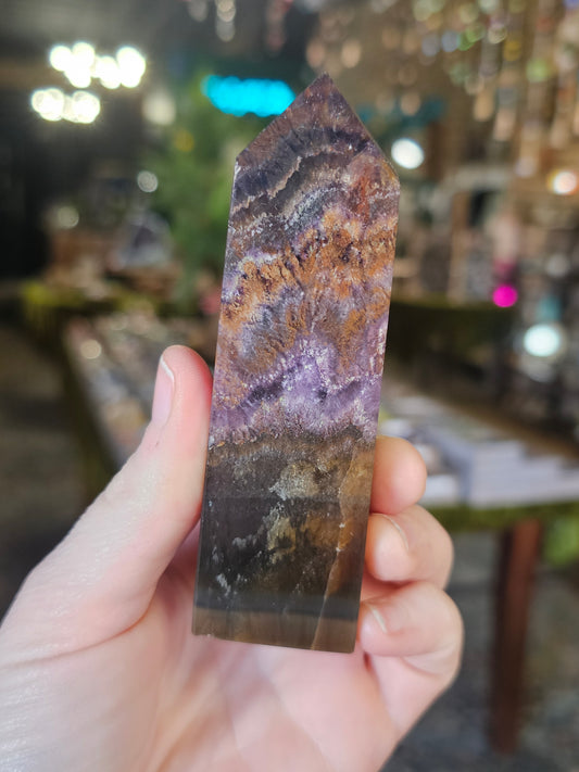 Included Fluorite Tower
