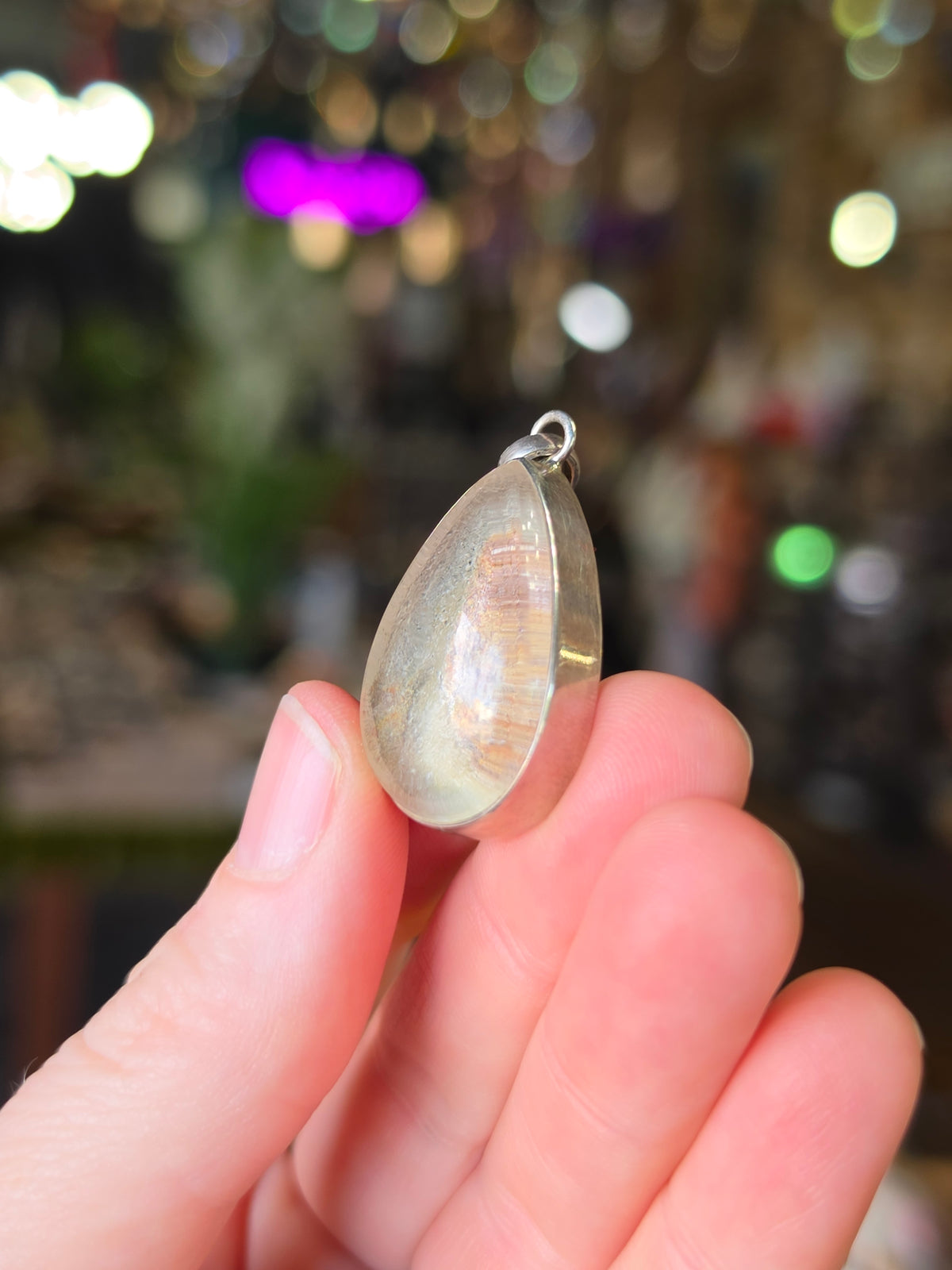 Included Quartz Pendant
