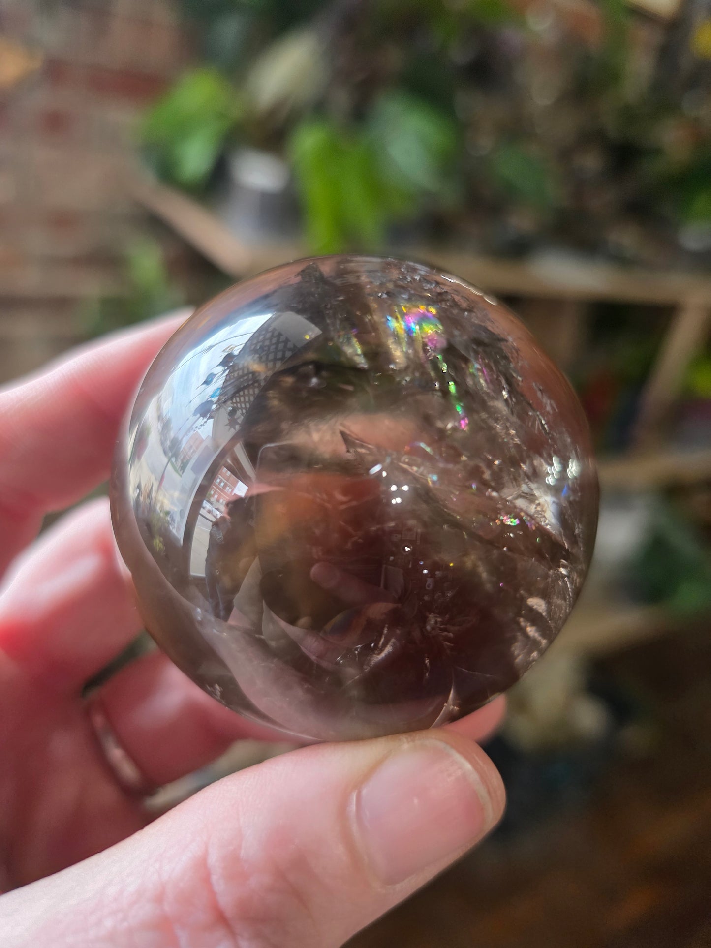Smoky Quartz Sphere