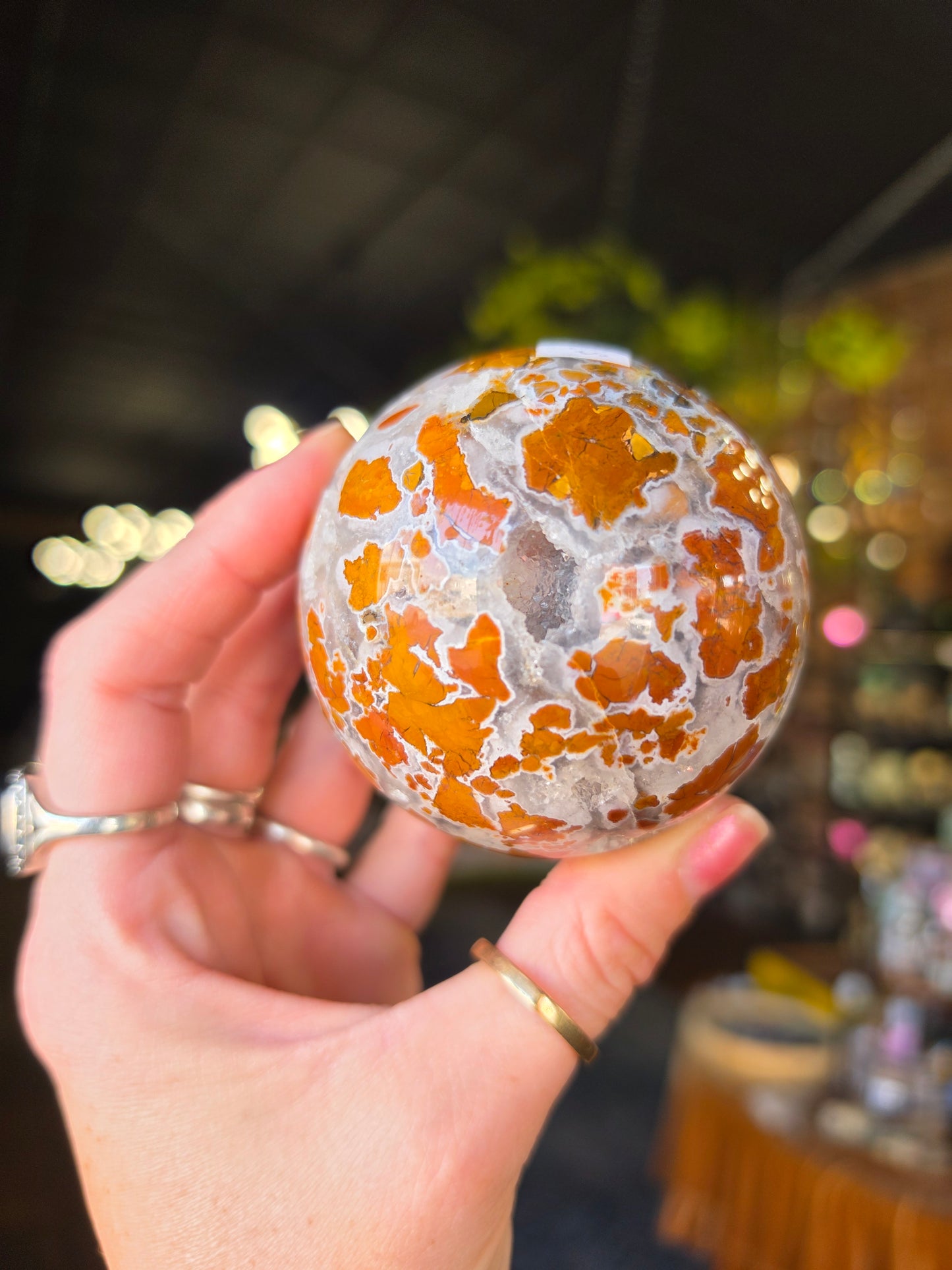 Cayon Jasper (Brecciated Jasp-Agate) Sphere